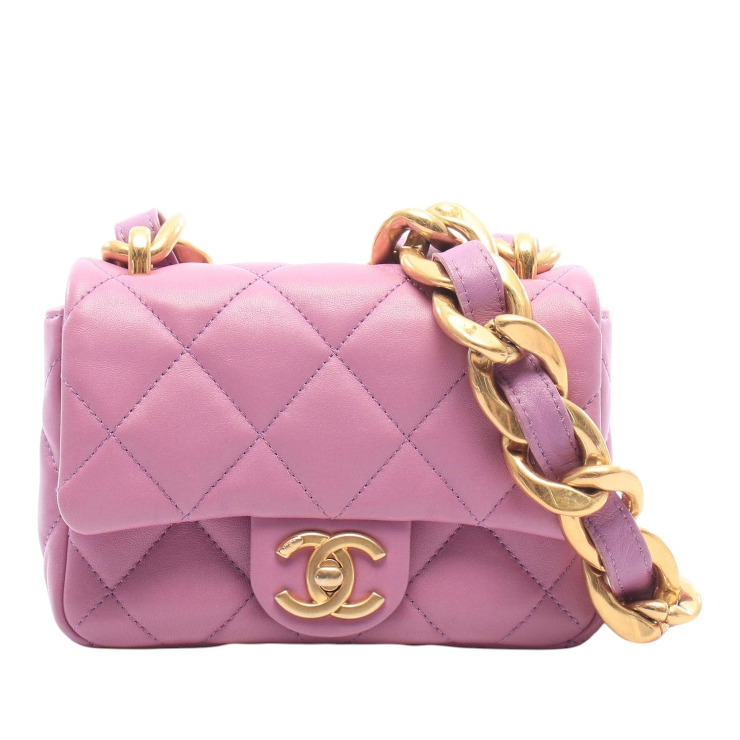 Chanel Mini Quilted Lambskin Funky Town Flap