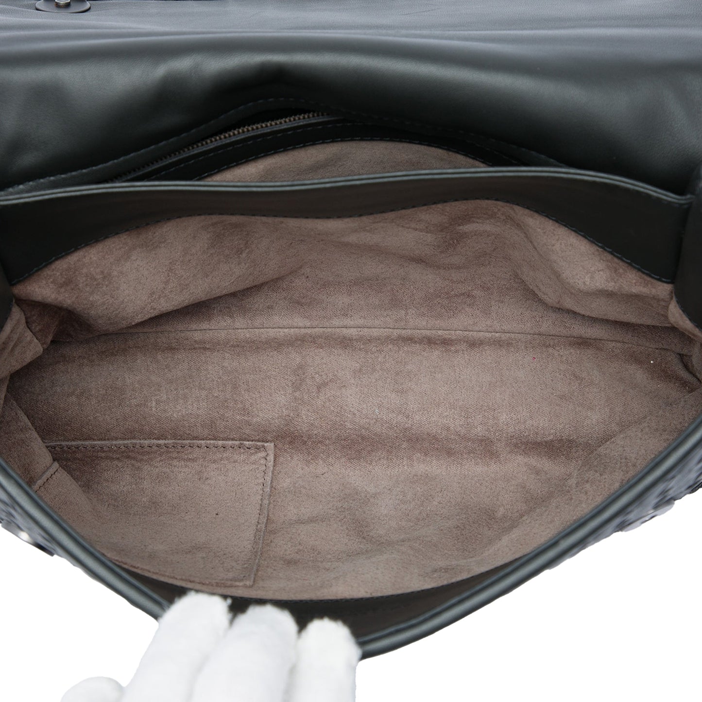 Bottega Veneta Medium Nappa Intrecciato Olimpia Shoulder Bag