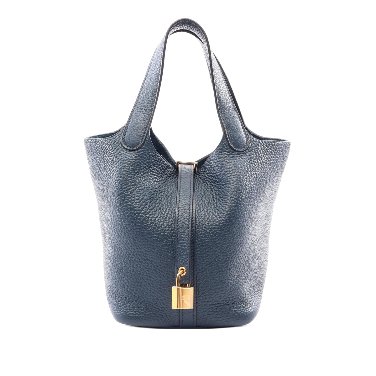 Hermès Clemence Picotin Lock 18 — Blue