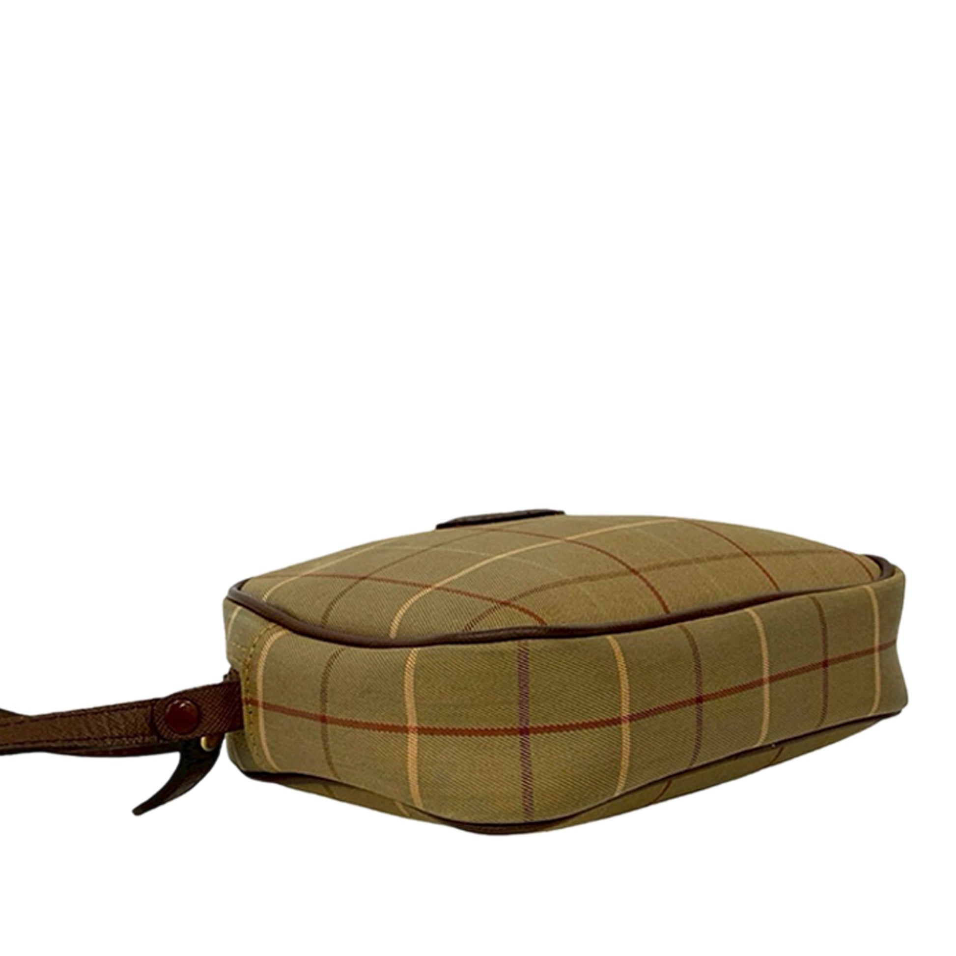 Burberry Vintage Check Canvas Crossbody