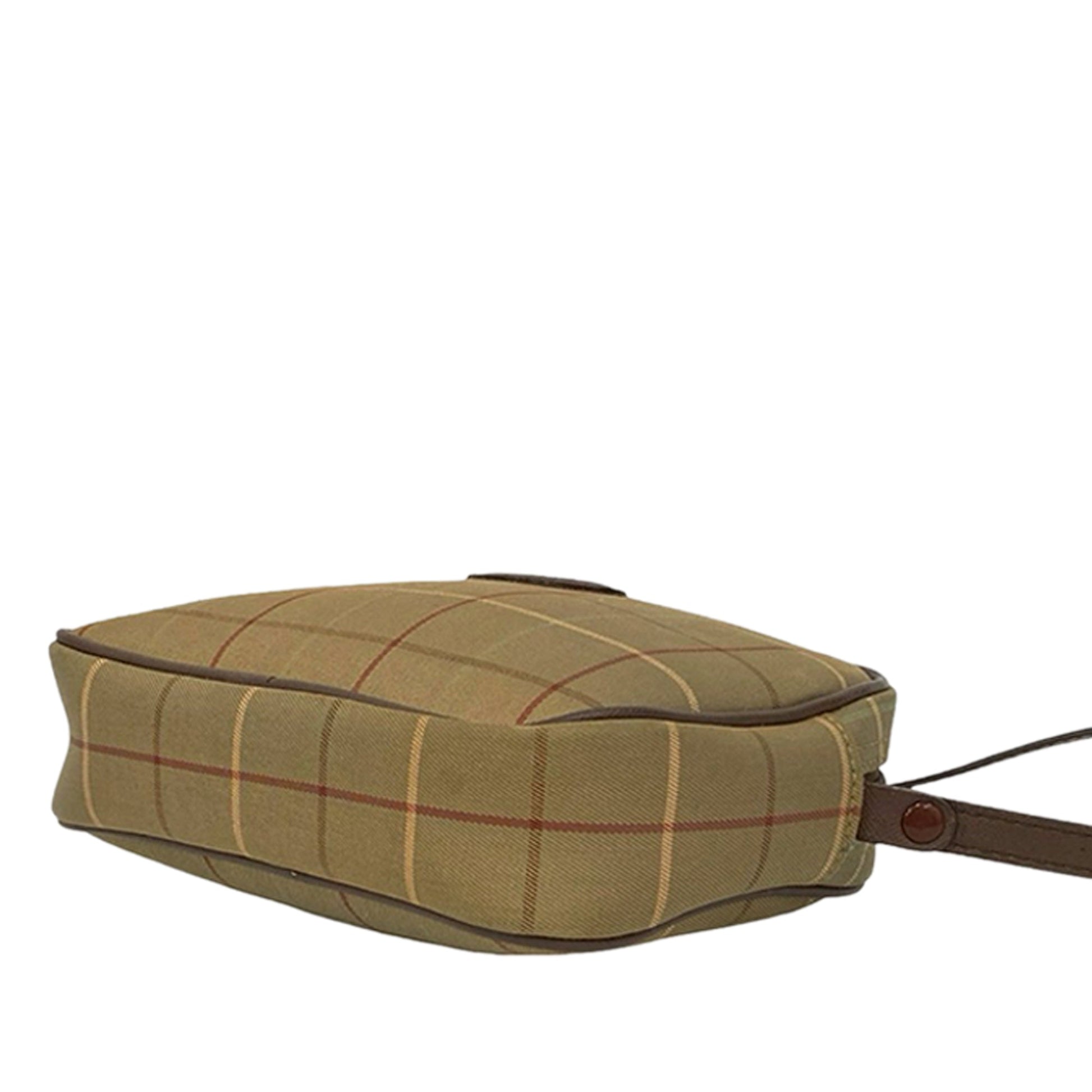 Burberry Vintage Check Canvas Crossbody