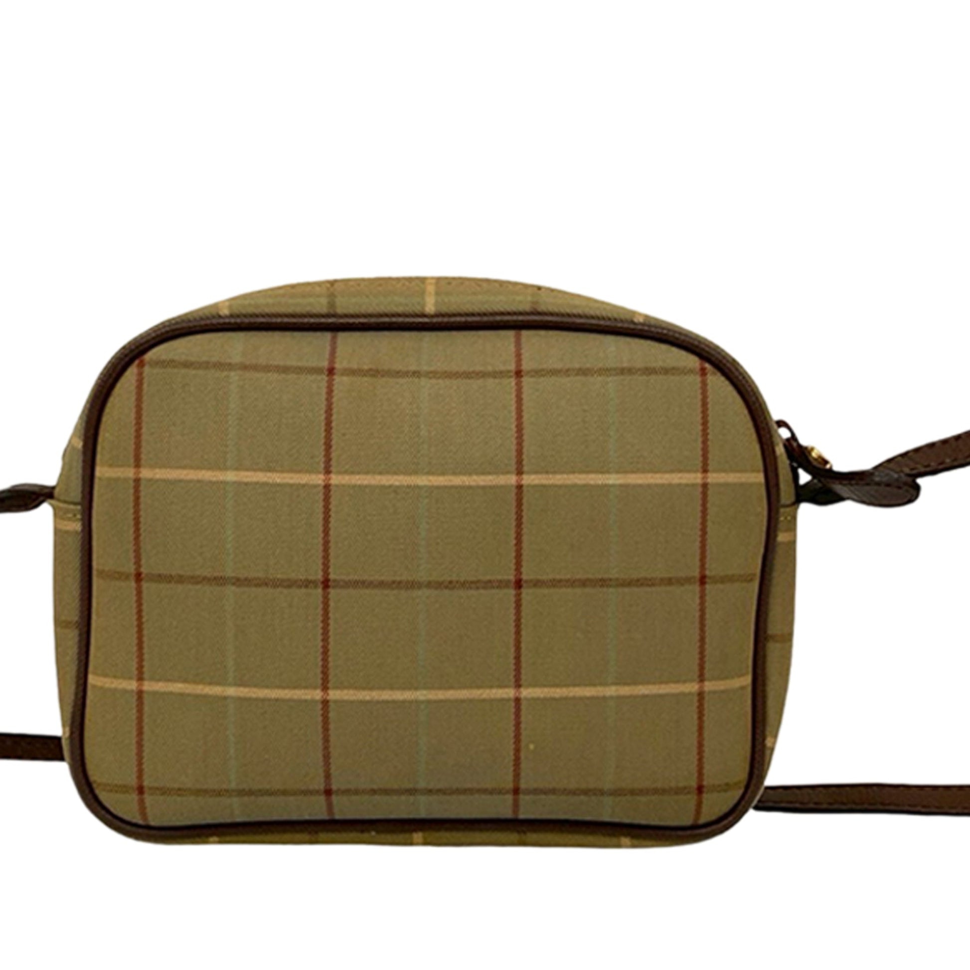 Burberry Vintage Check Canvas Crossbody