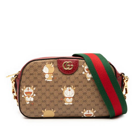Gucci Micro GG Supreme Doraemon Crossbody