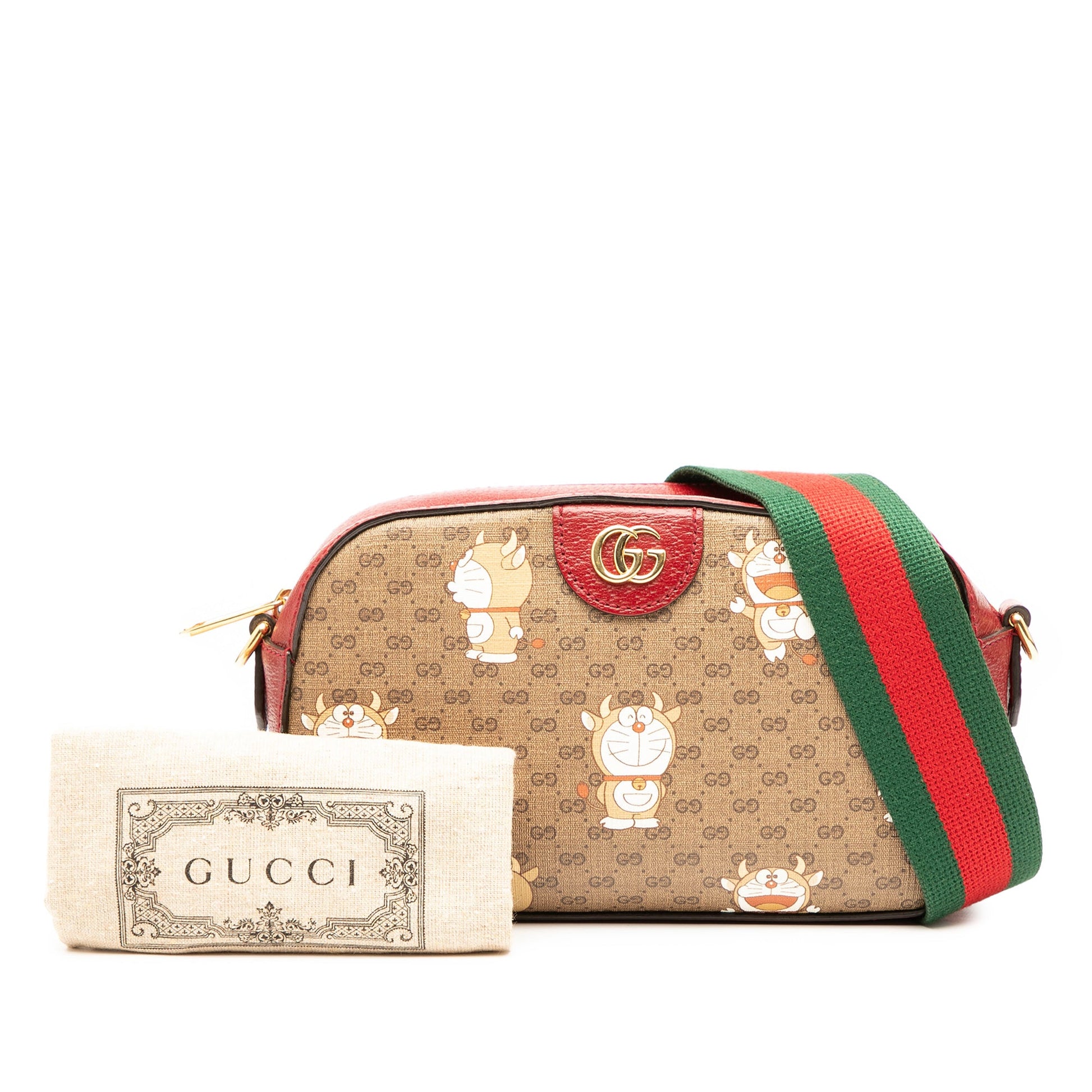 Gucci Micro GG Supreme Doraemon Crossbody
