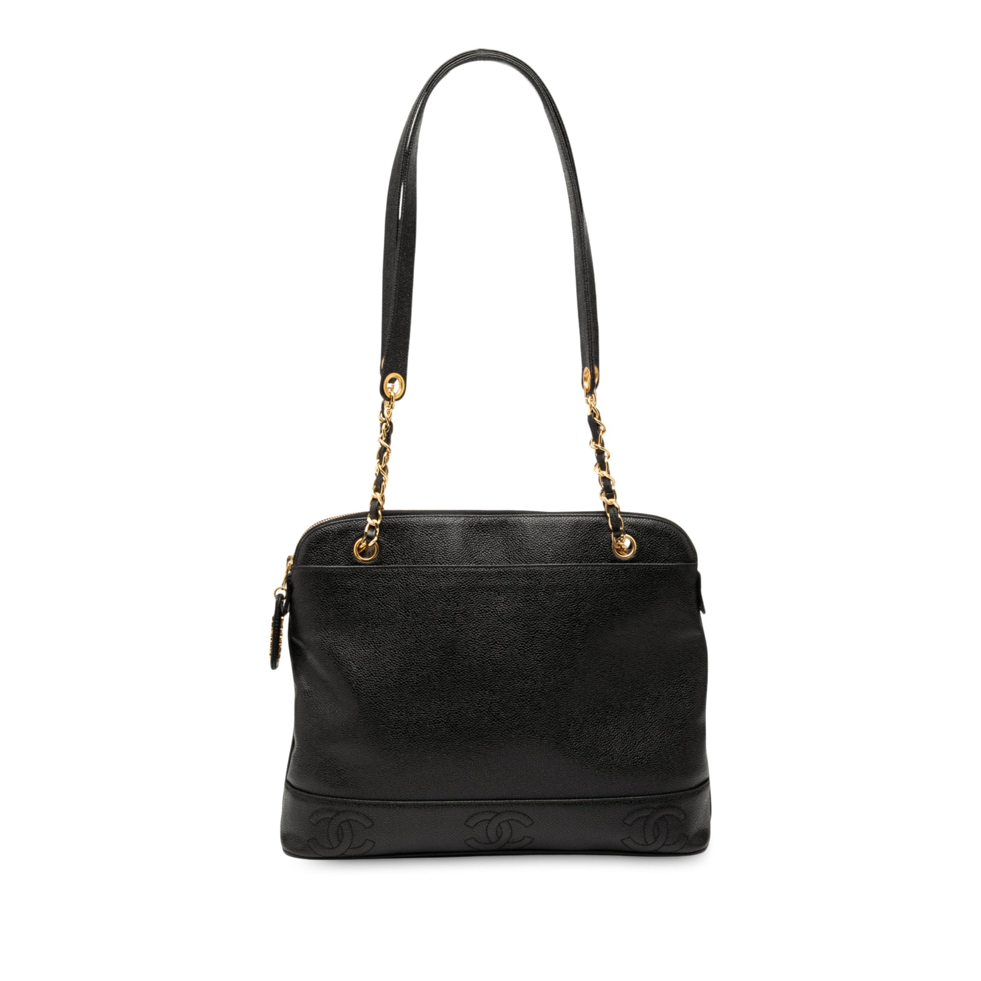 Chanel Triple CC Caviar Shoulder Bag