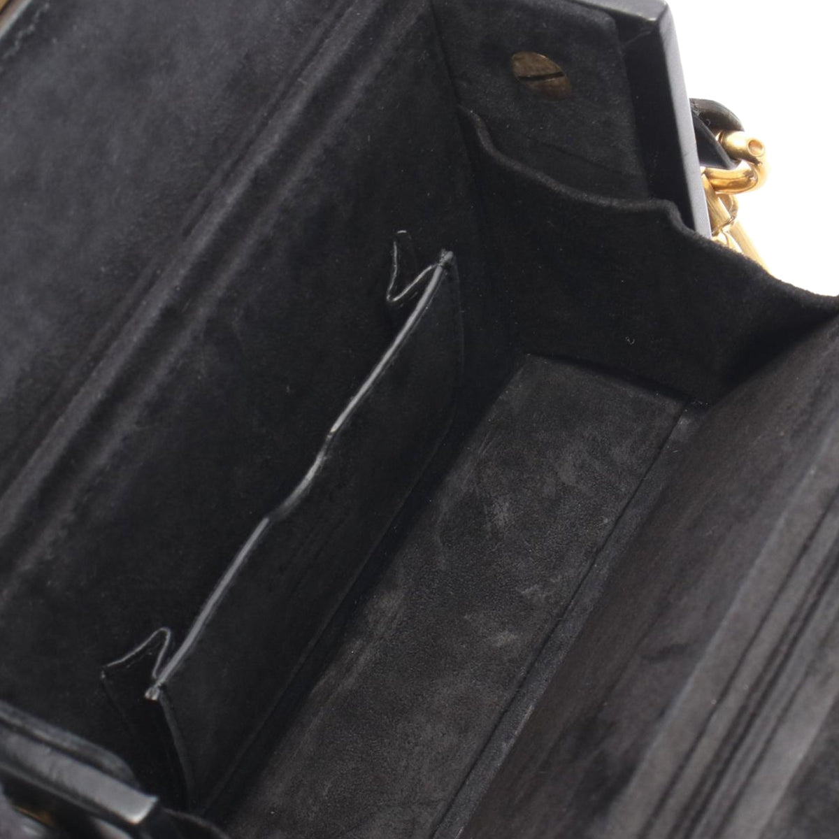 Dior Small Lambskin Dioraddict Lockbox Bag