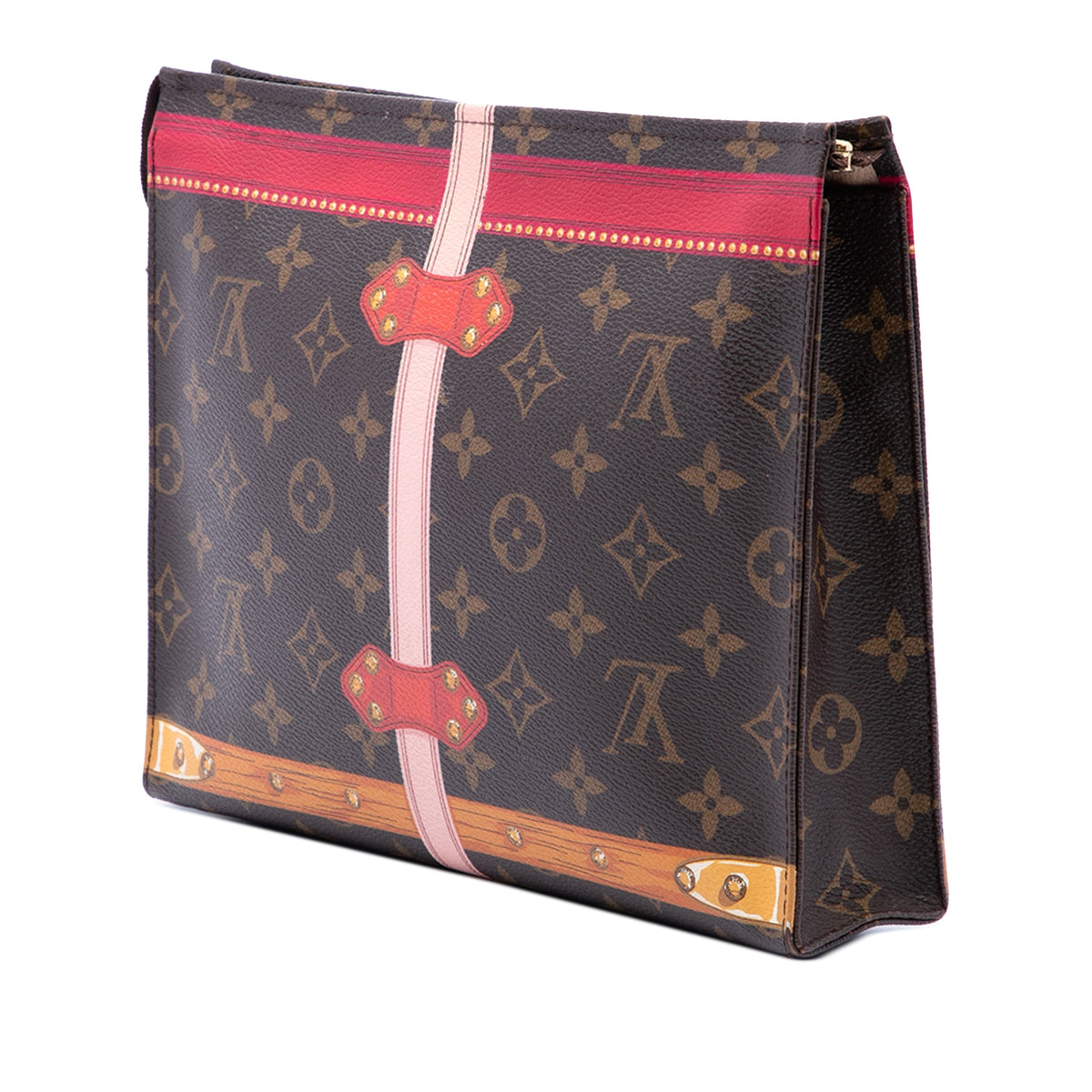 Louis Vuitton Monogram Summer Trunks Toiletry Pouch 26 — Brown