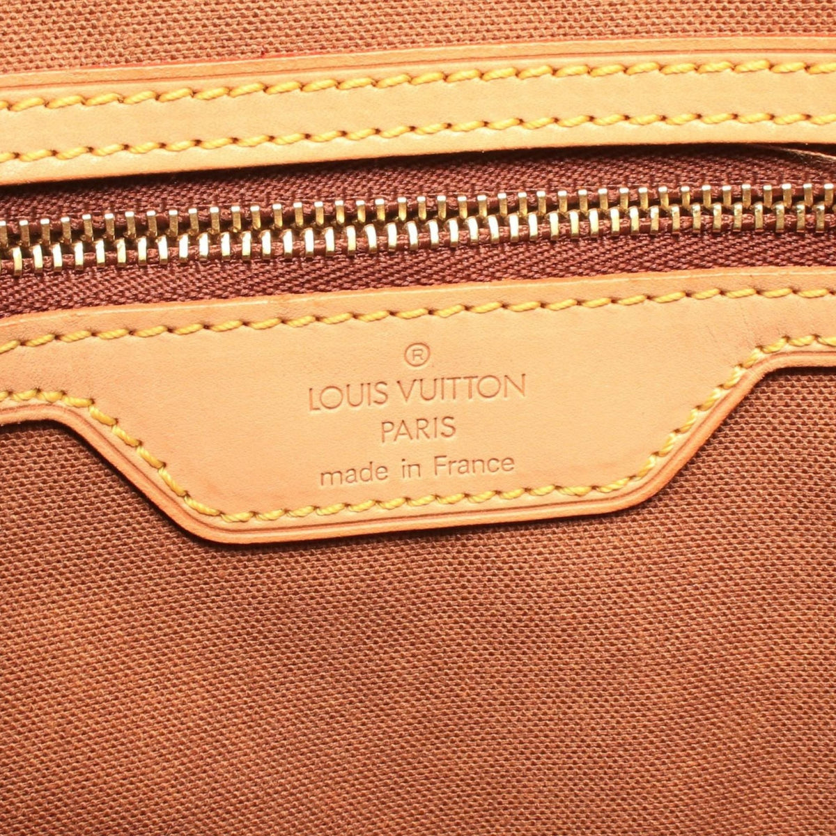 Louis Vuitton Monogram Cabas Mezzo — Brown