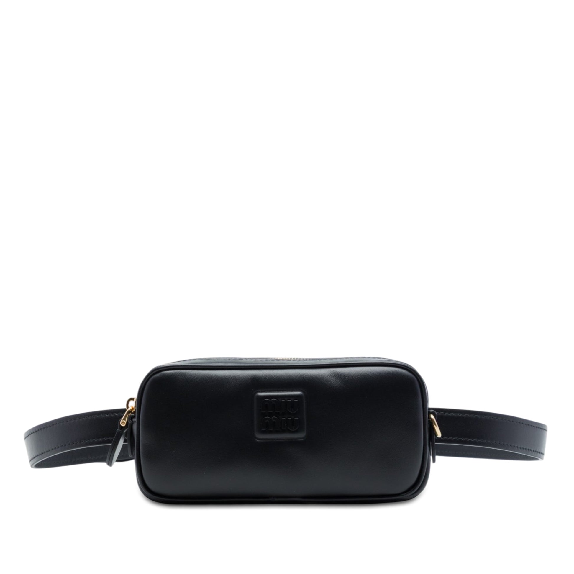 Miu Miu Calfskin Softy Beau Belt Bag