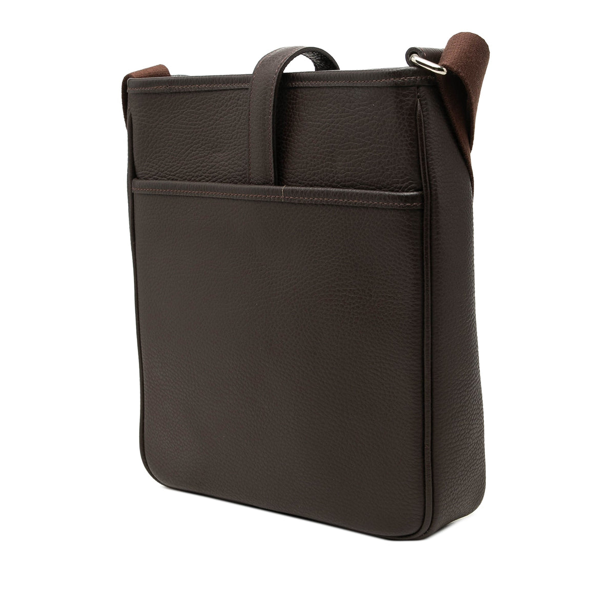 Burberry Leather Crossbody — Brown