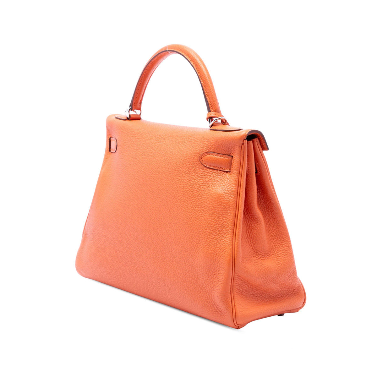 Hermès Togo Kelly II Retourne 32 — Orange