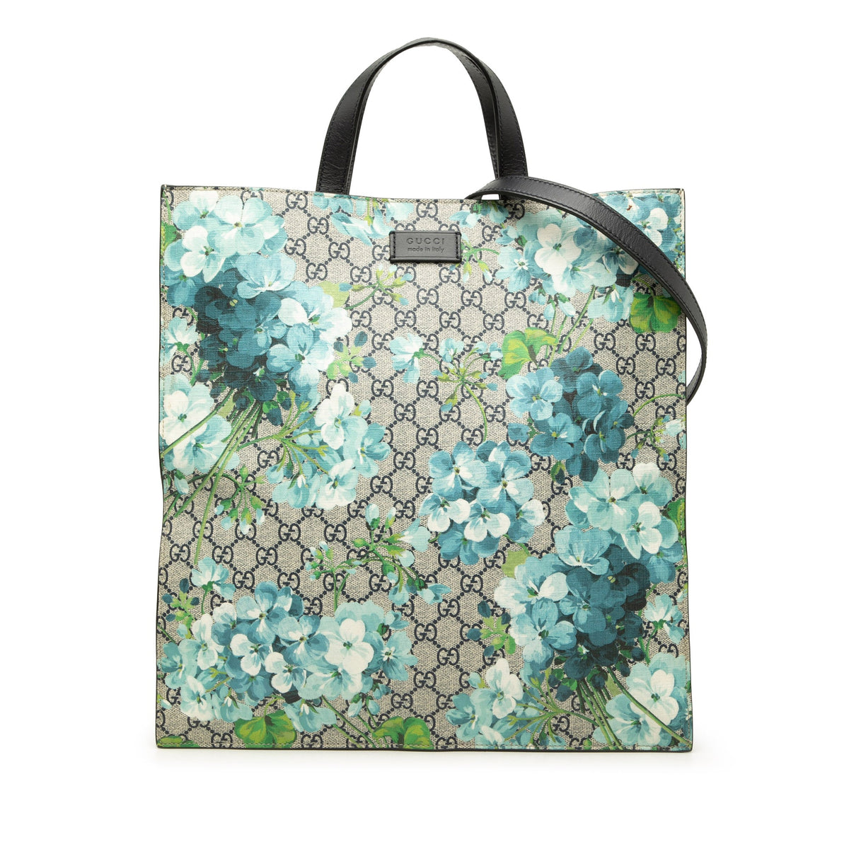 Gucci GG Supreme Blooms Convertible Soft Tote