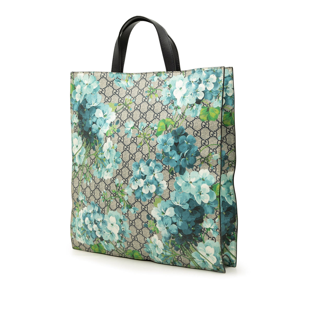 Gucci GG Supreme Blooms Convertible Soft Tote