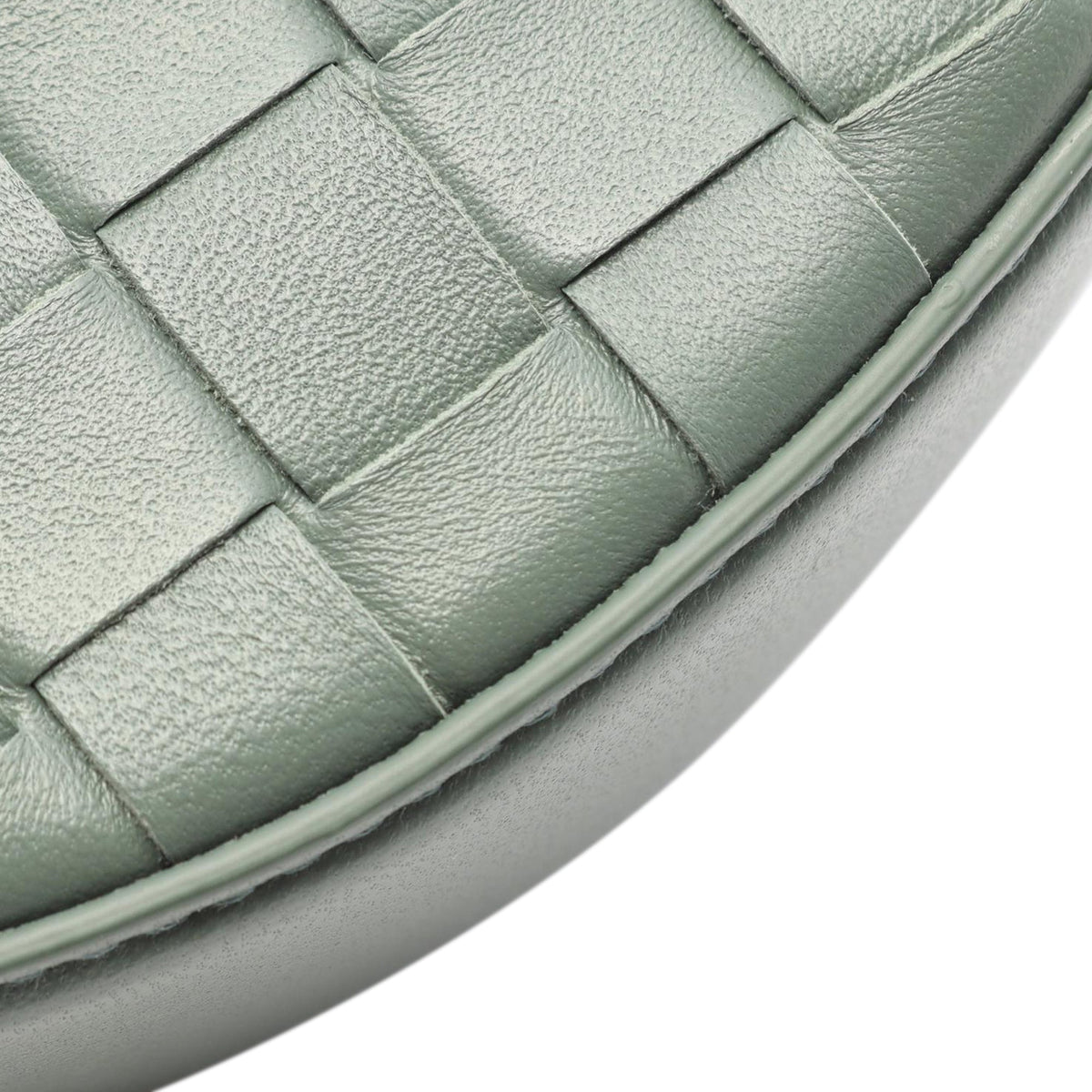 Bottega Veneta Mini Leather Intrecciato Sunrise Hobo