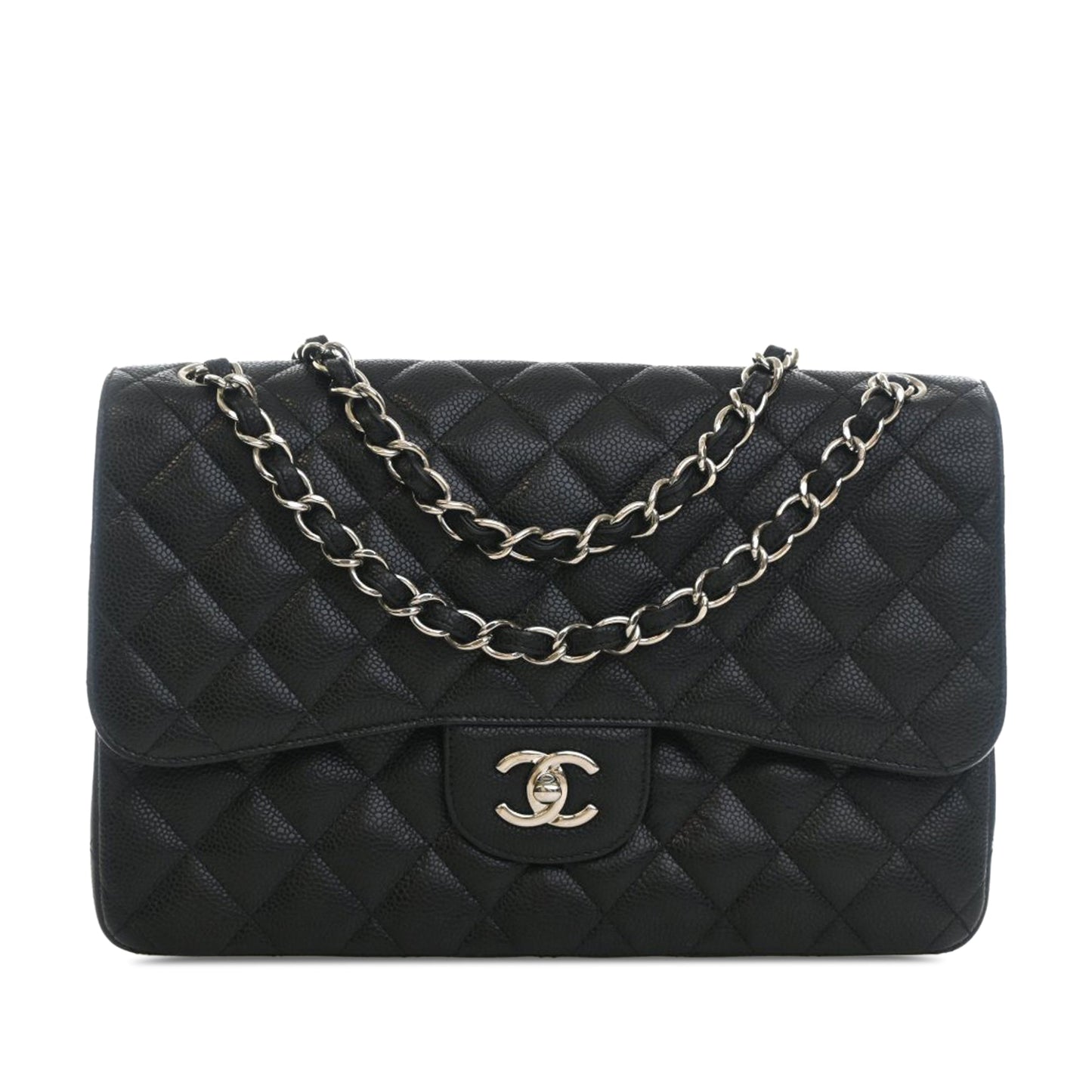 Chanel Jumbo Classic Caviar Double Flap