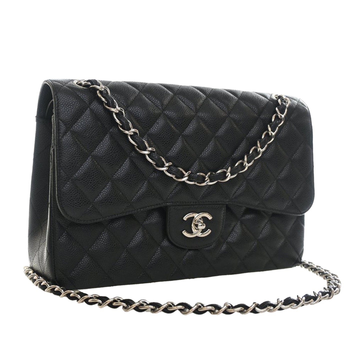 Chanel Jumbo Classic Caviar Double Flap
