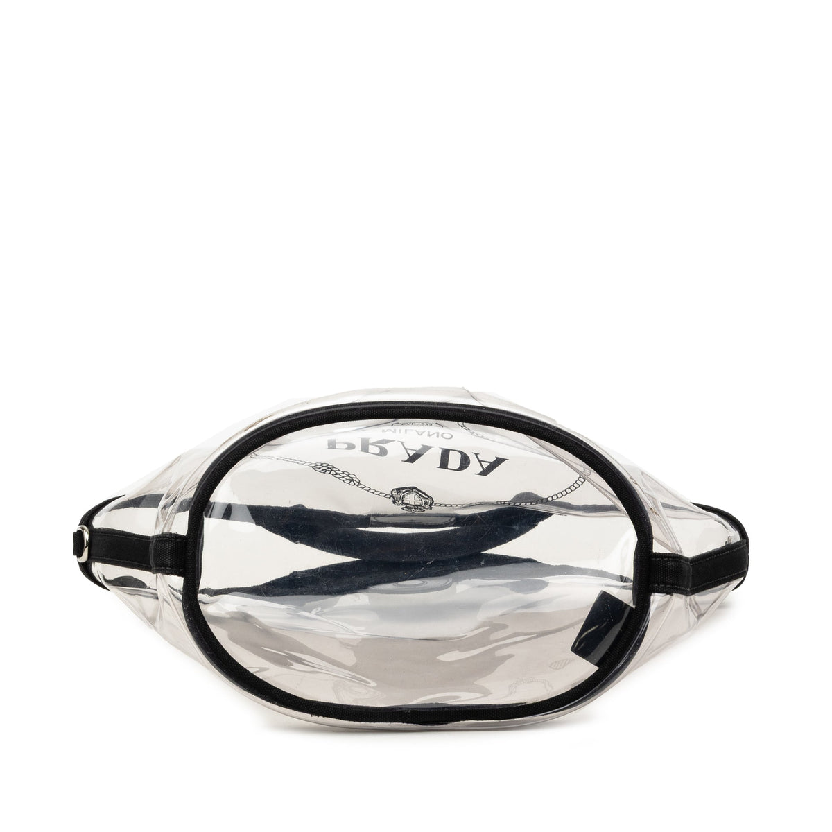 Prada PVC Canapa Logo Tote