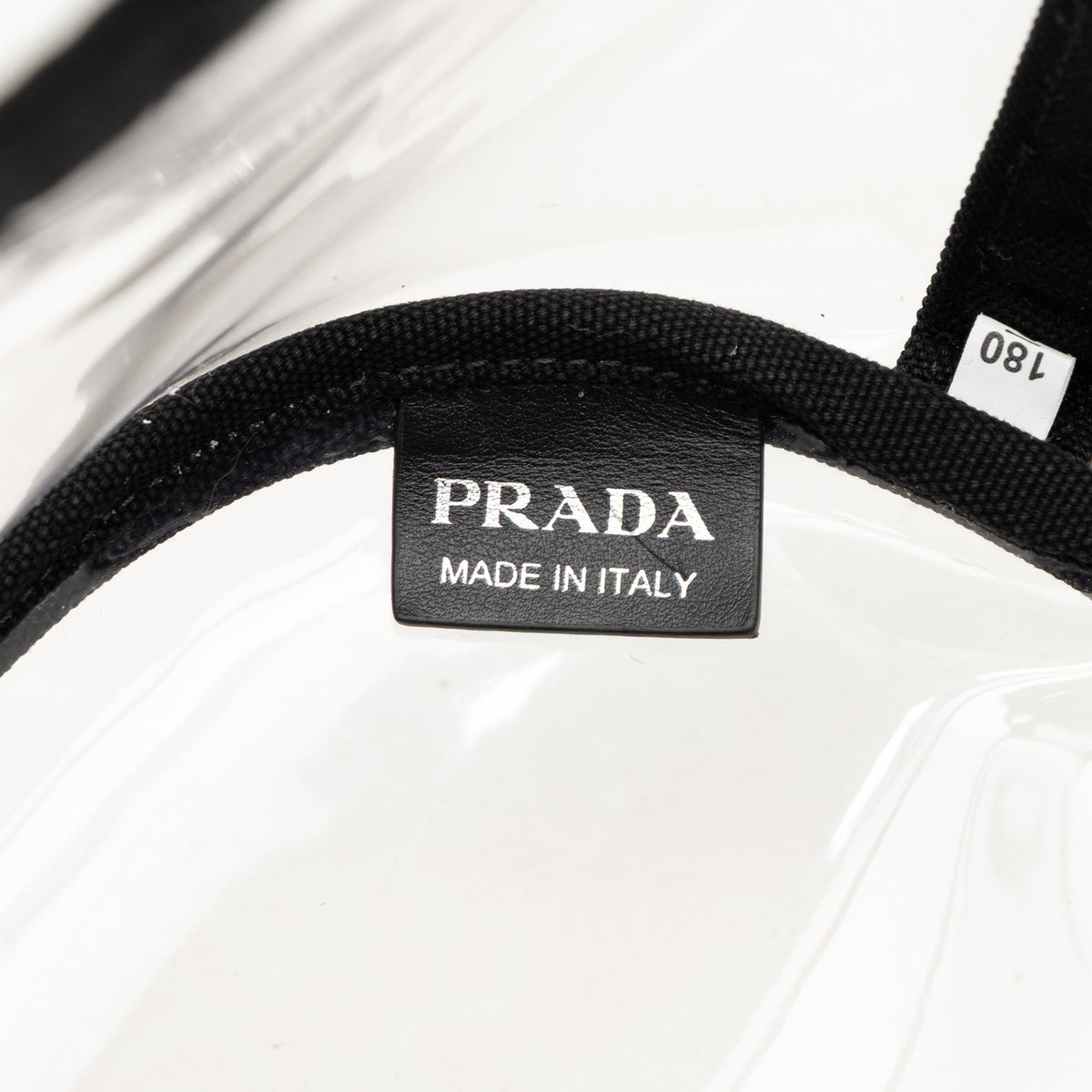 Prada PVC Canapa Logo Tote