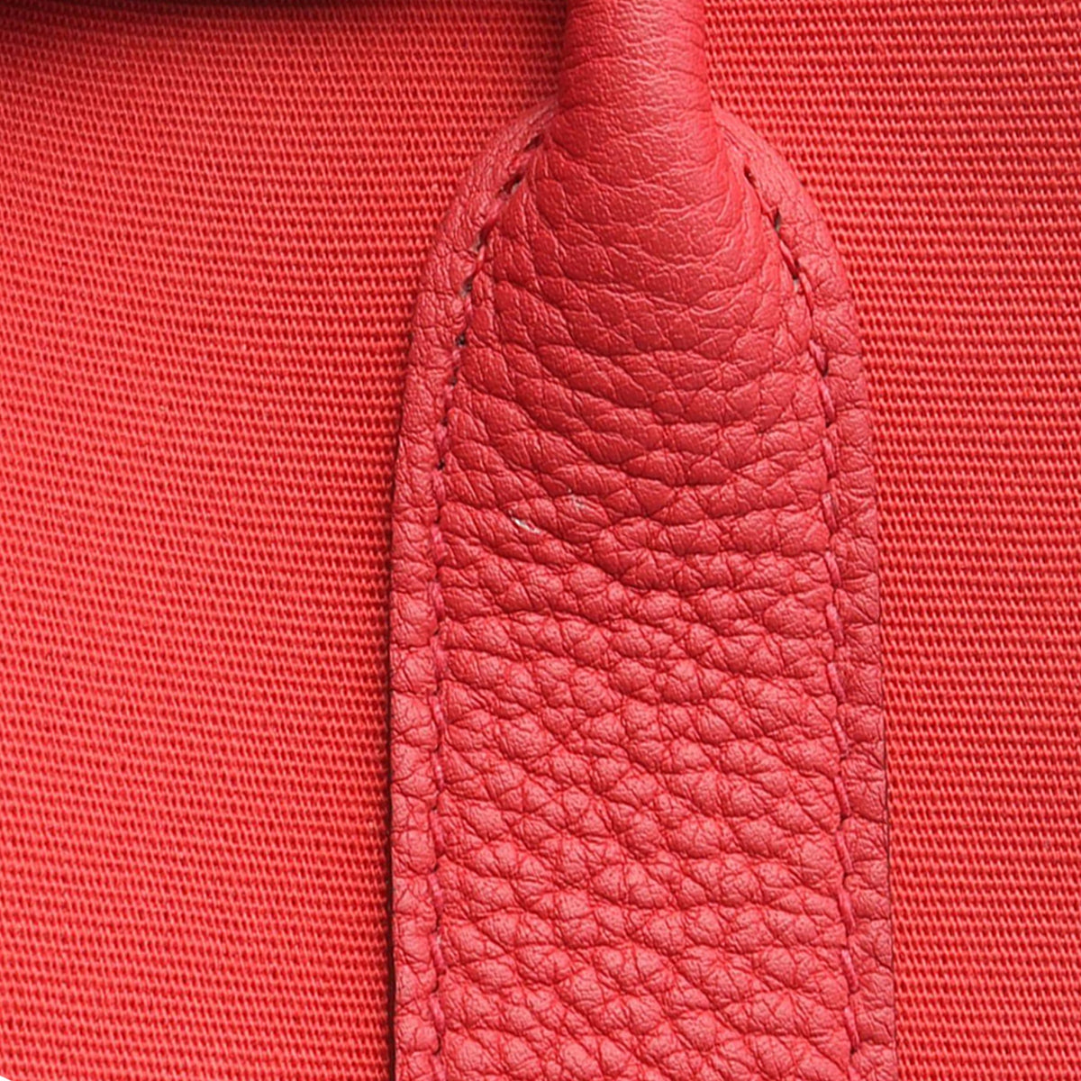 Hermès Toile and Negonda Garden Party 30 — Red