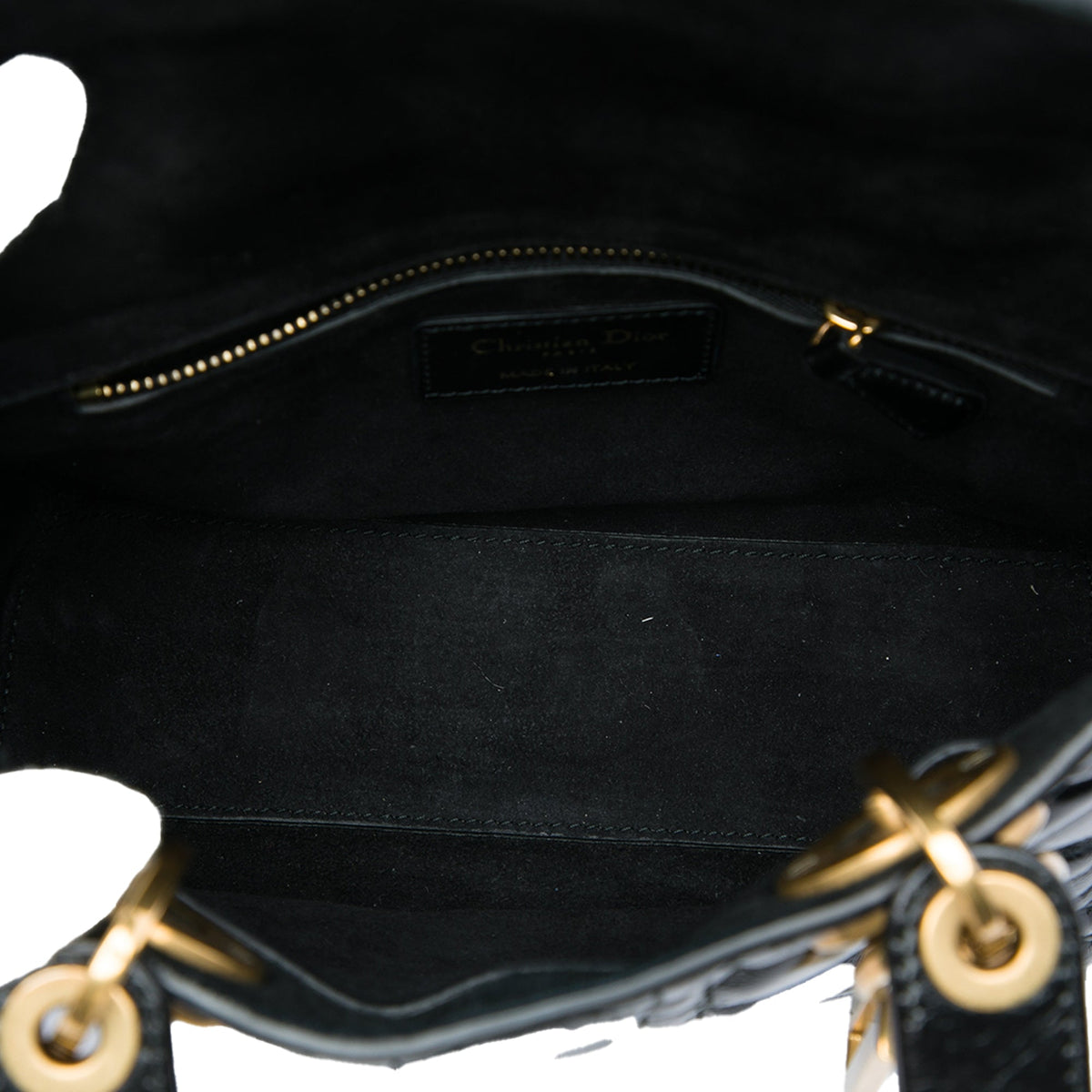 Dior Small Crinkled Patent Cannage My ABCDior Lady Dior