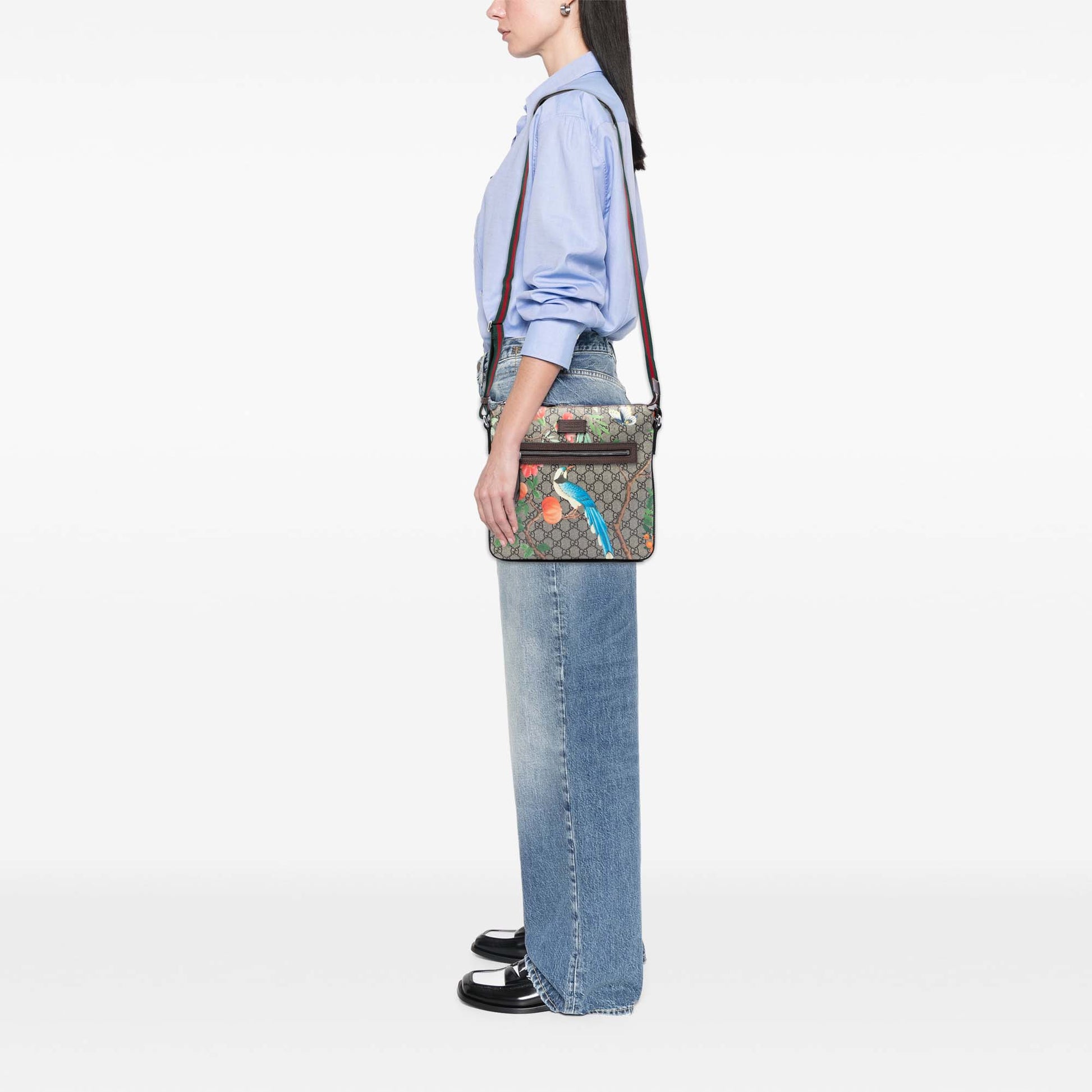 Gucci GG Supreme Web Tian Crossbody
