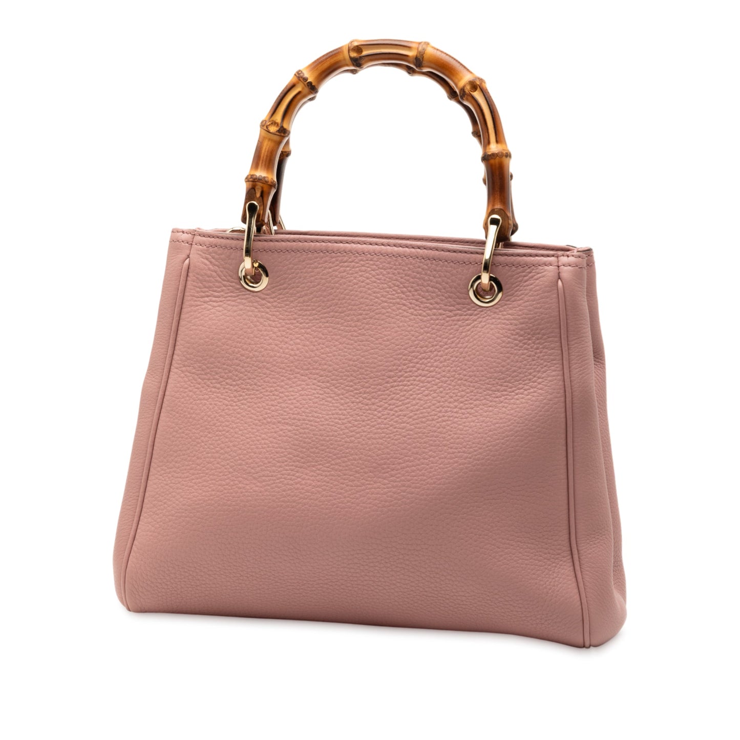 Gucci Small Calfskin Bamboo Shopper Satchel