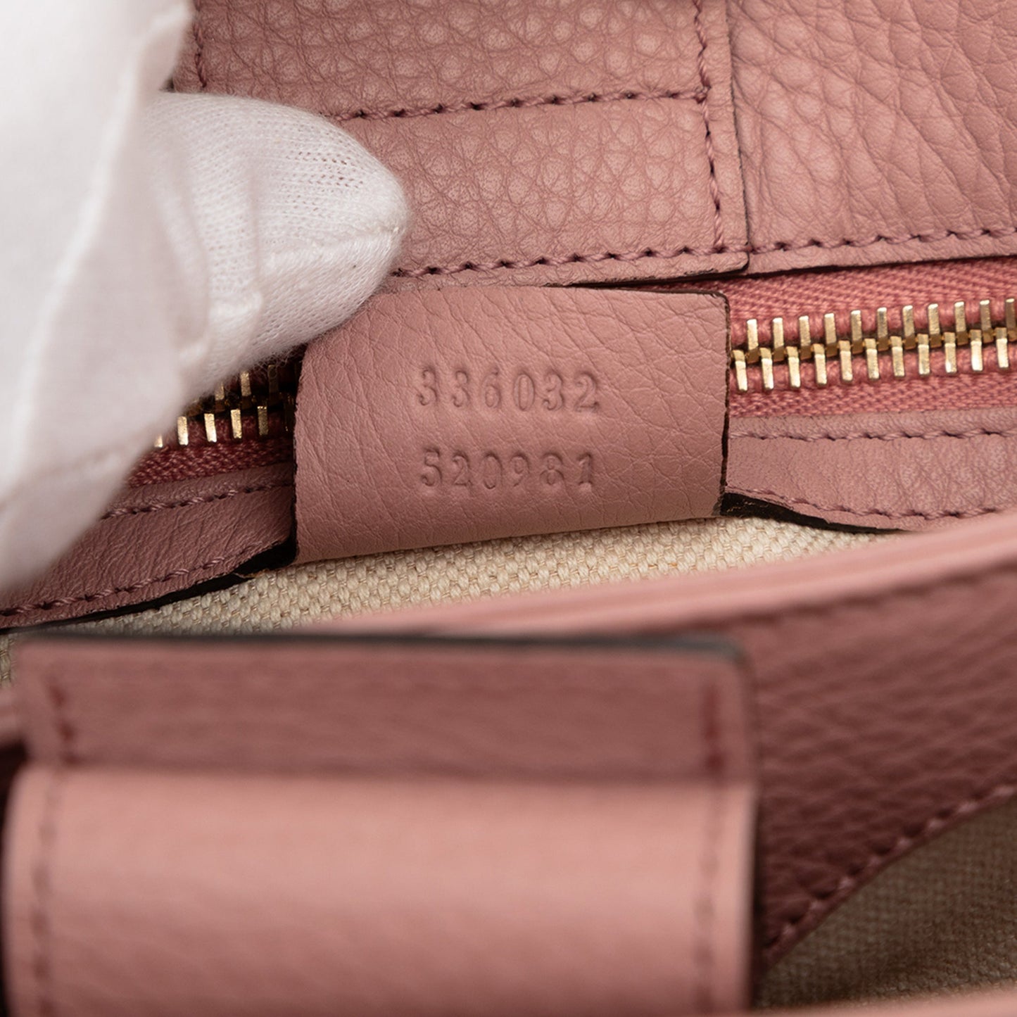 Gucci Small Calfskin Bamboo Shopper Satchel