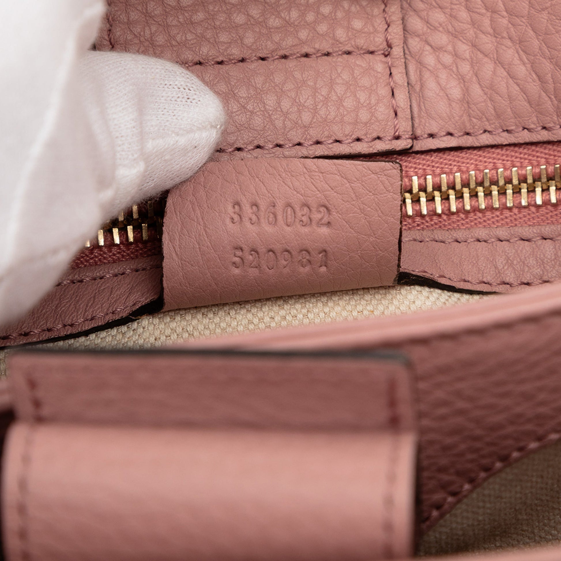 Gucci Small Calfskin Bamboo Shopper Satchel