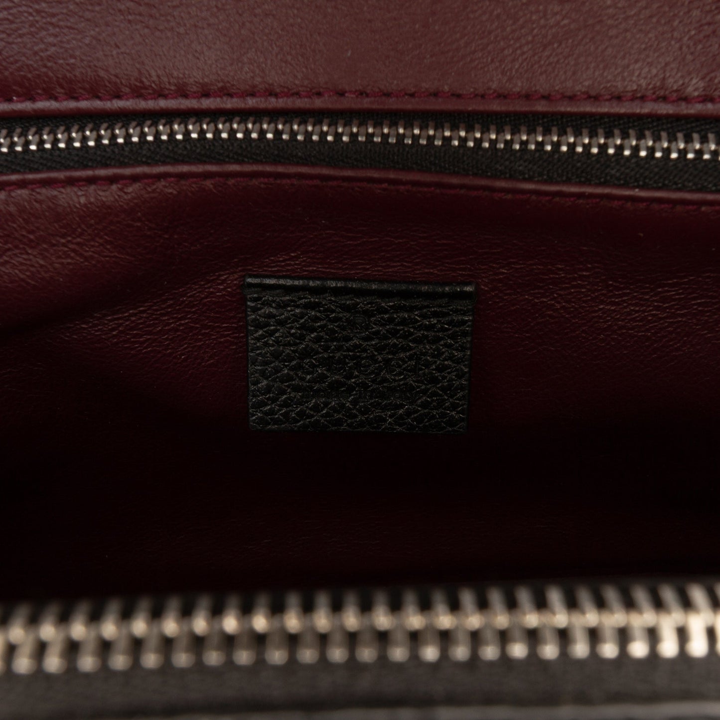 Gucci Small Grained Calfskin Zumi Top Handle Bag