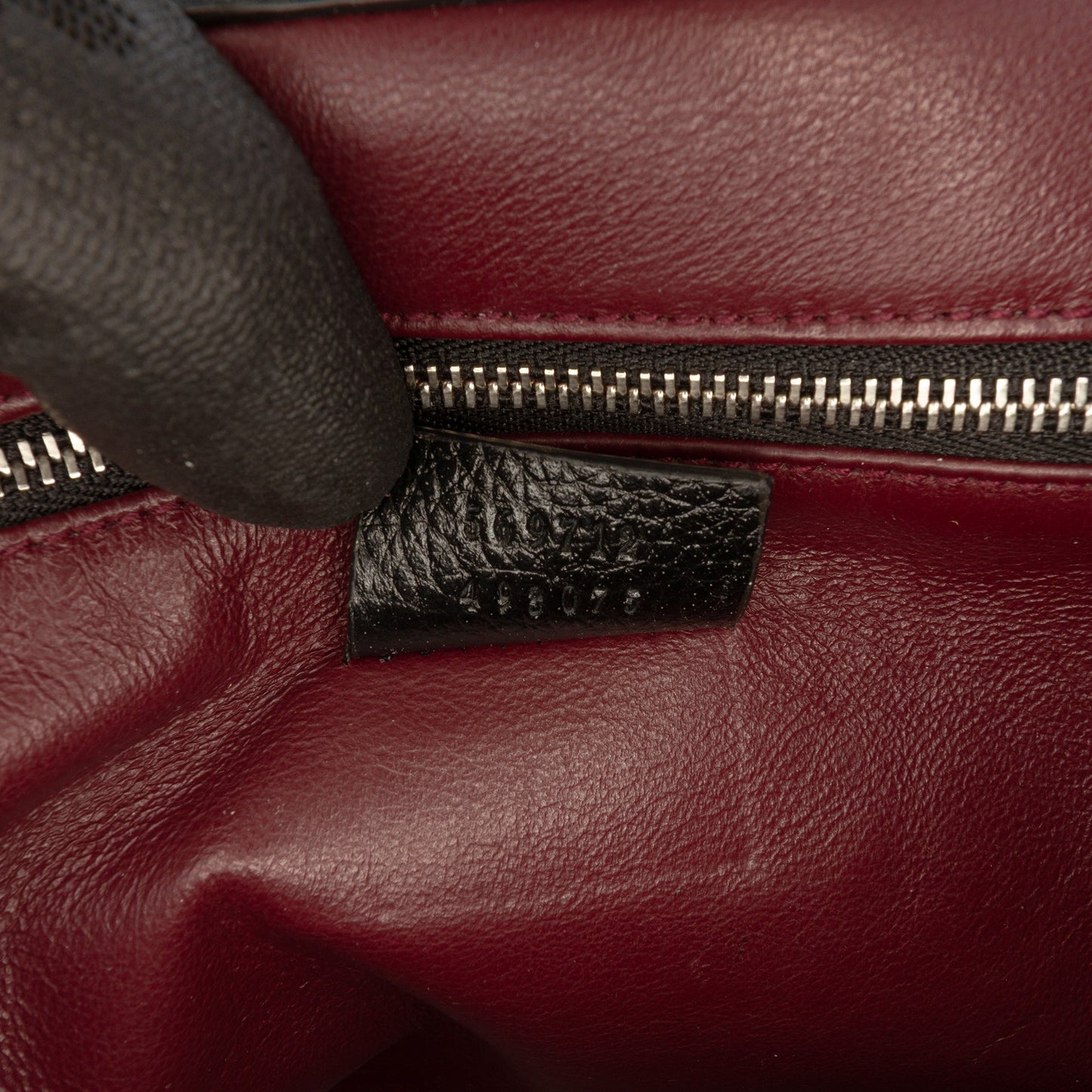 Gucci Small Grained Calfskin Zumi Top Handle Bag