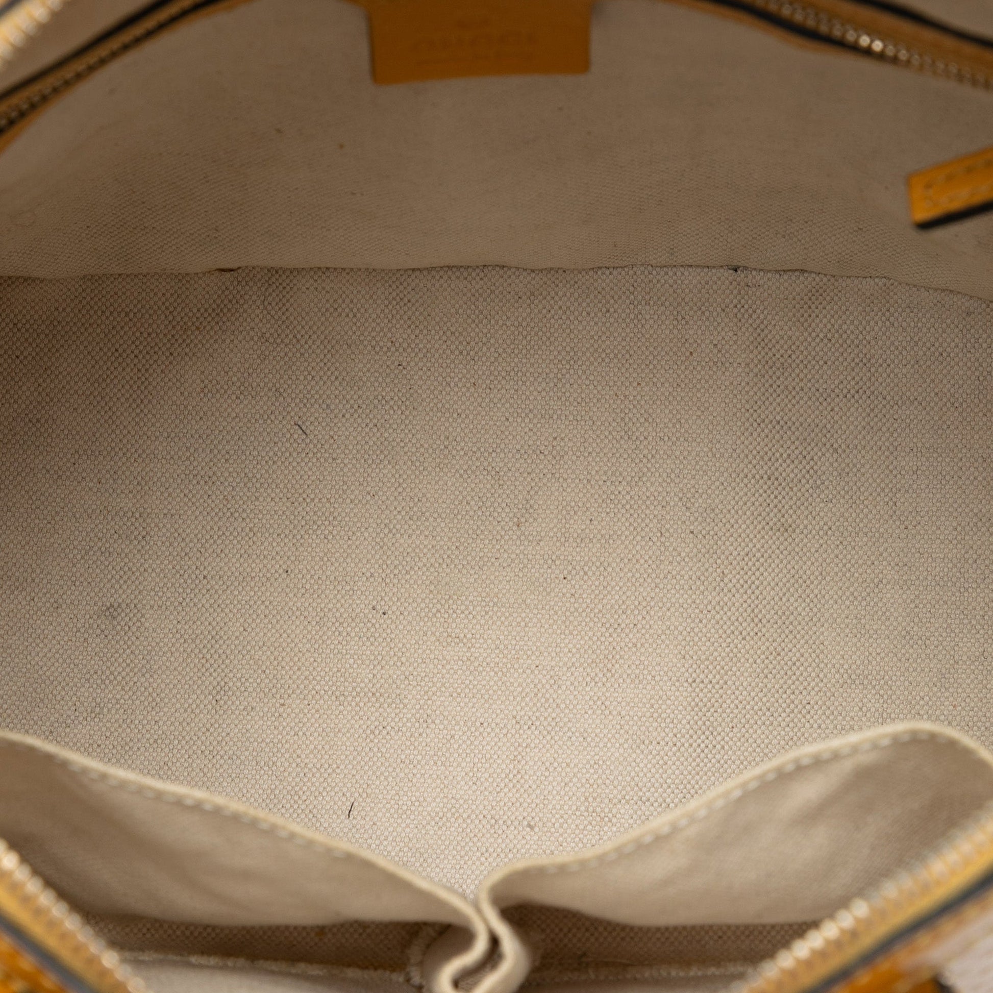 Gucci Small Microguccissima Patent Nice Dome Satchel
