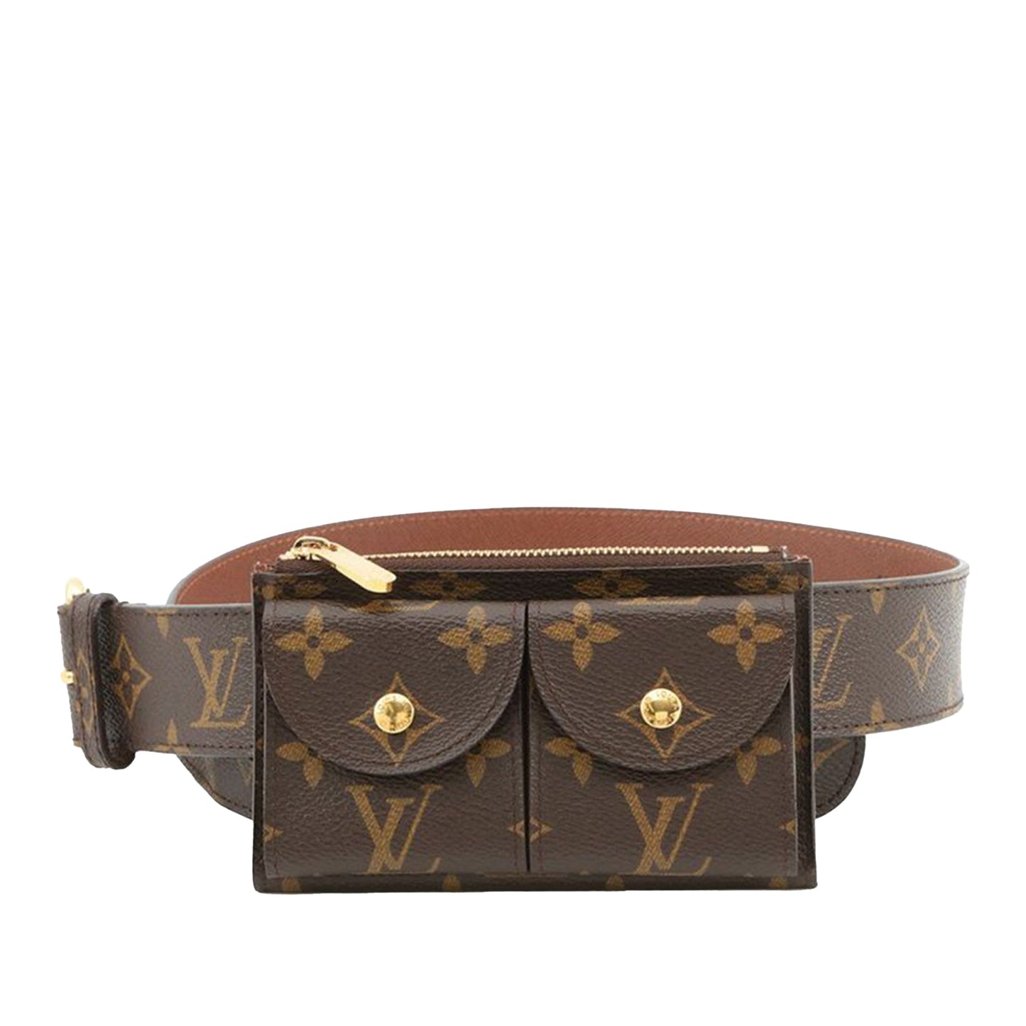 Louis Vuitton Monogram Pochette Duo Belt Bag