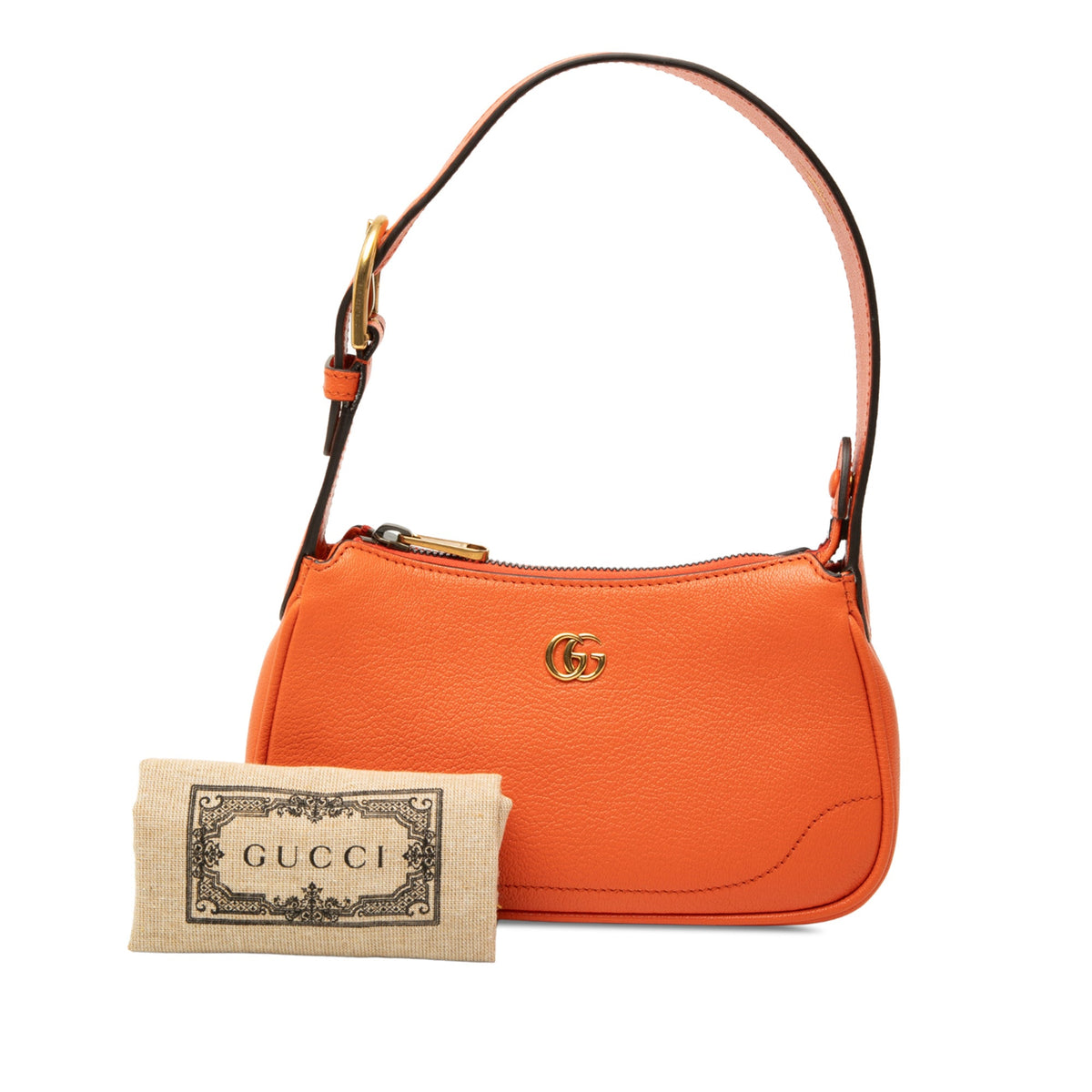 Gucci Mini Leather Aphrodite Shoulder Bag