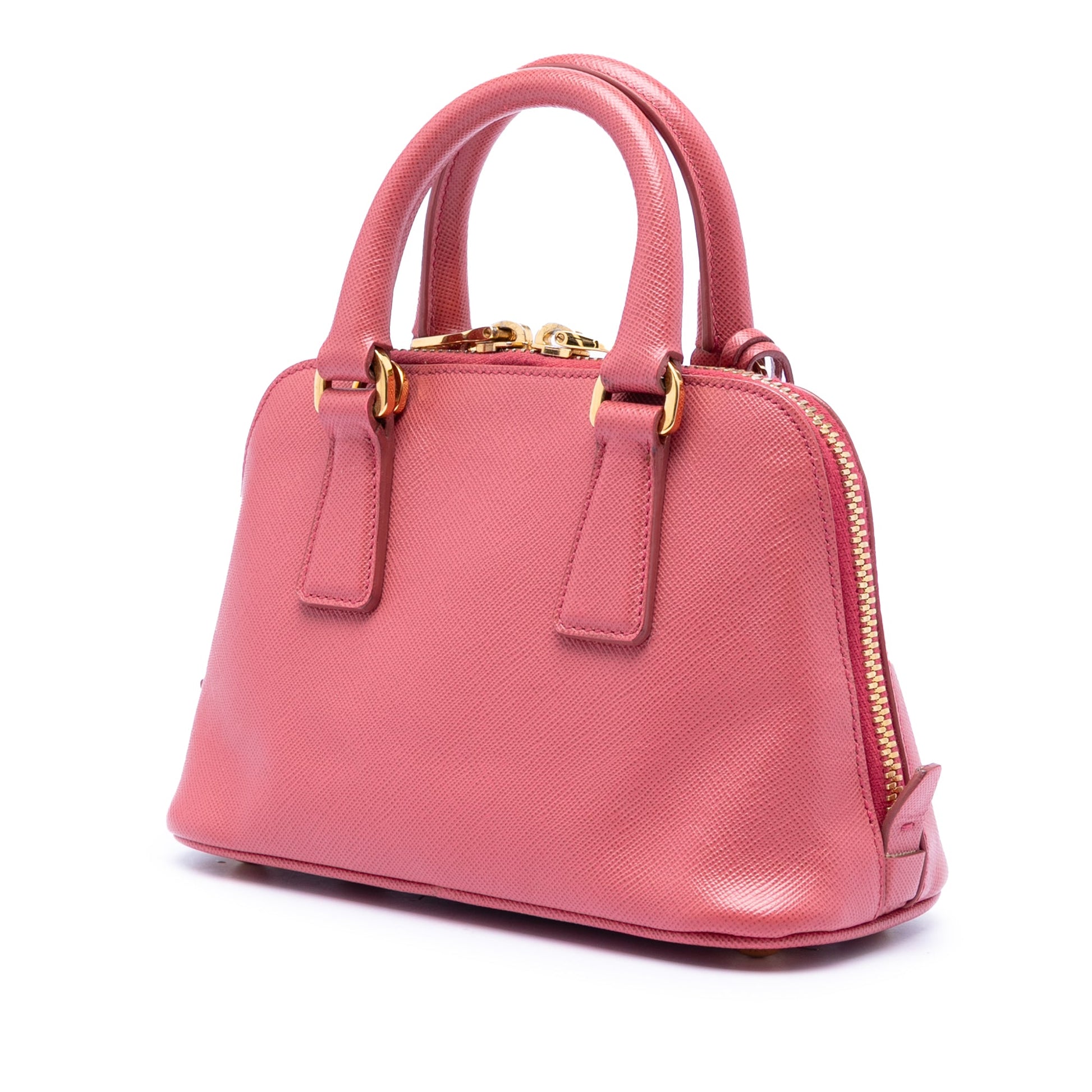 Mini Saffiano Lux Promenade Satchel