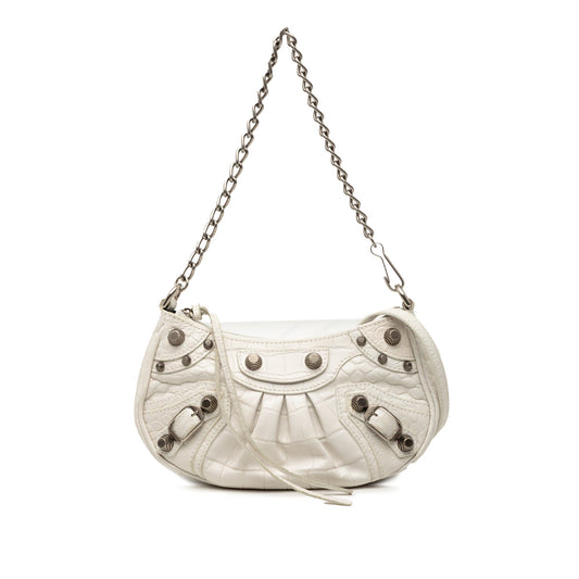 Balenciaga Mini Embossed Leather Motocross Le Cagole