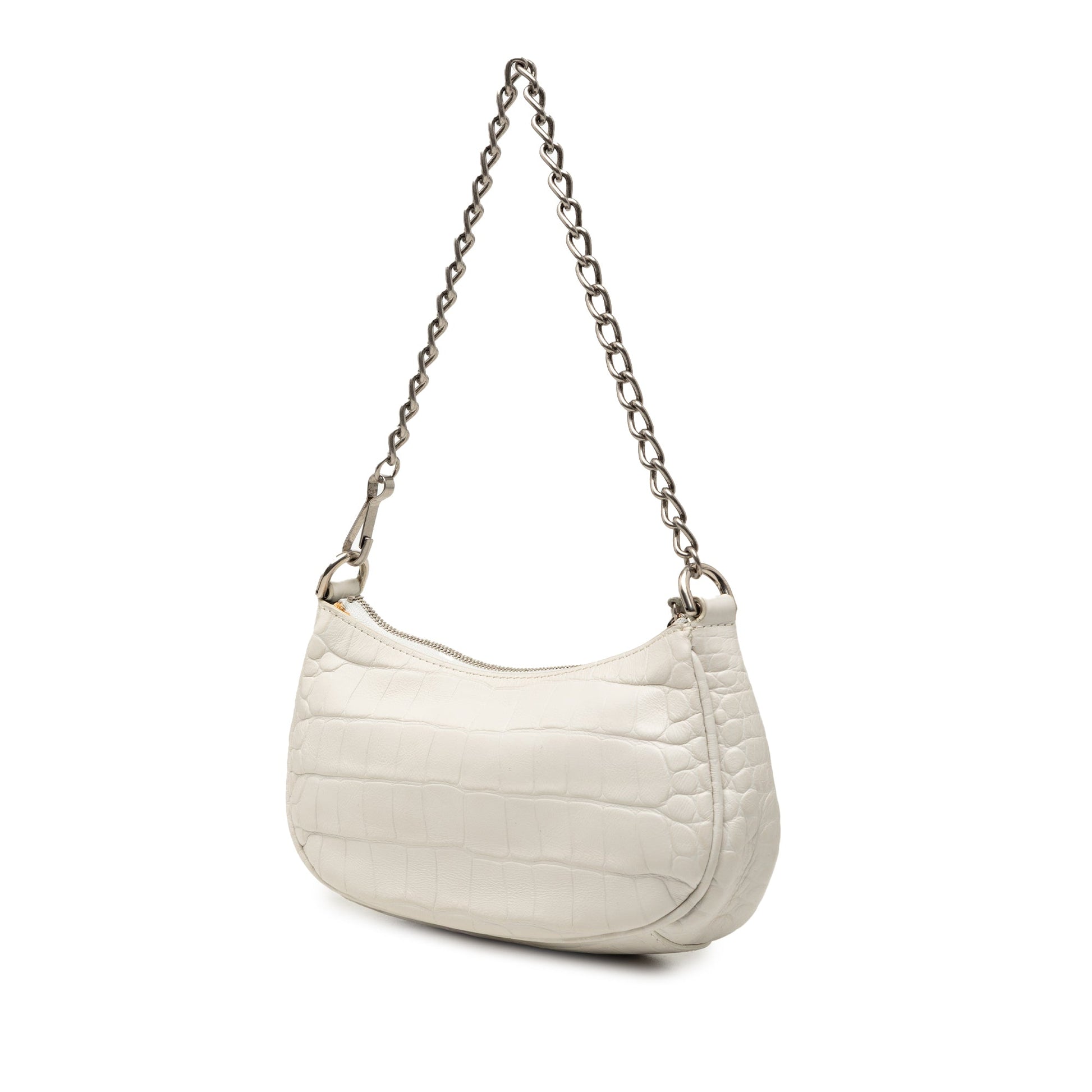 Balenciaga Mini Embossed Leather Motocross Le Cagole