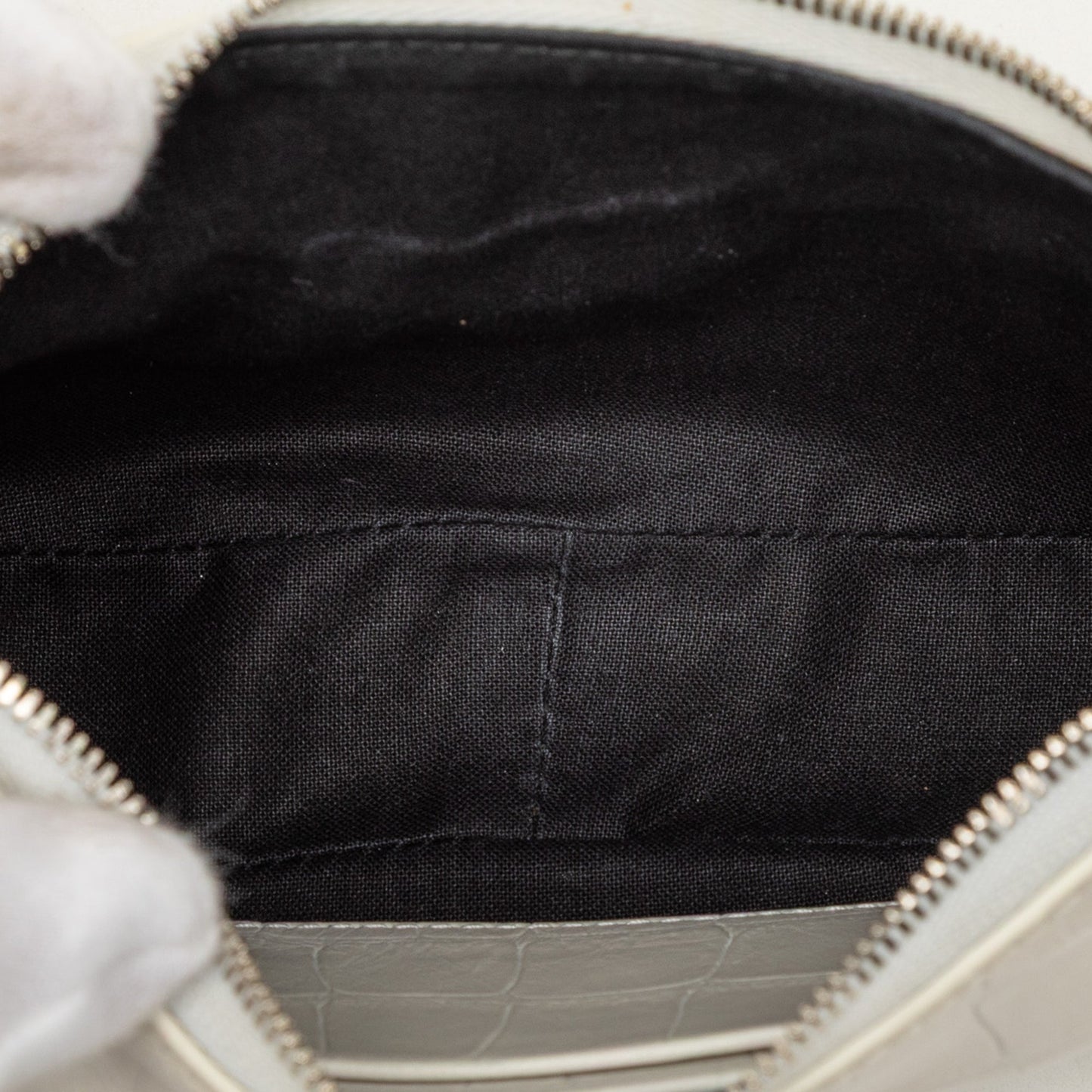 Balenciaga Mini Embossed Leather Motocross Le Cagole