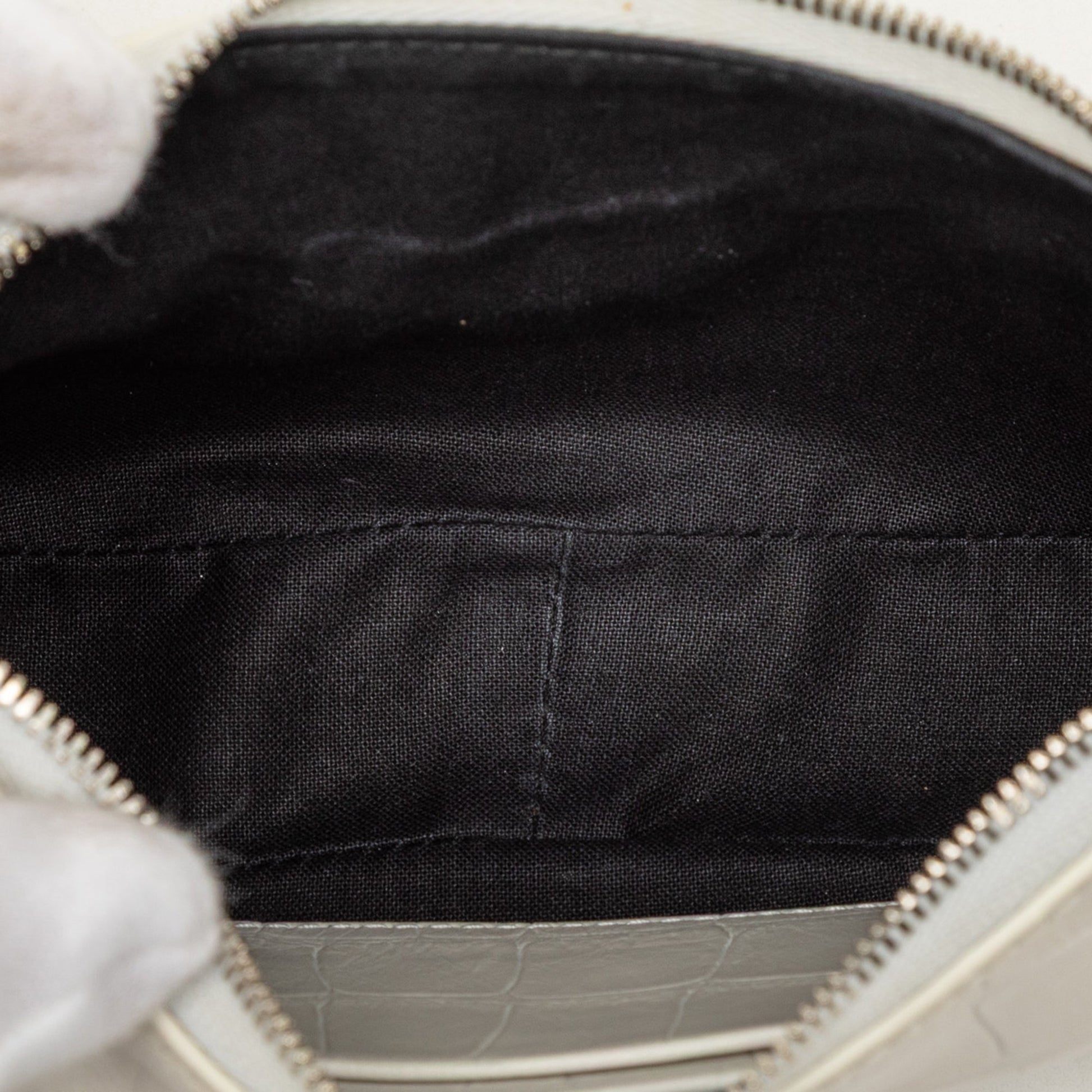 Balenciaga Mini Embossed Leather Motocross Le Cagole