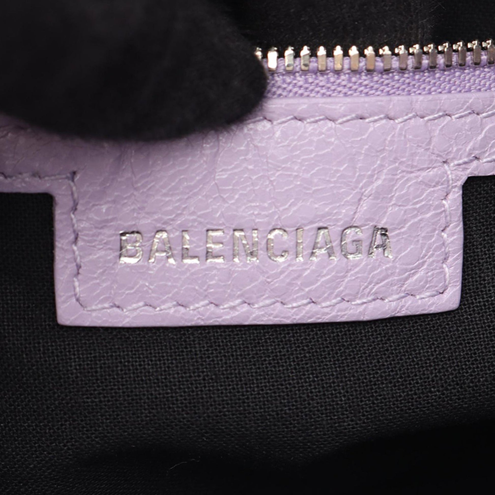 Balenciaga Lambskin Le Cagole Bucket Bag XS