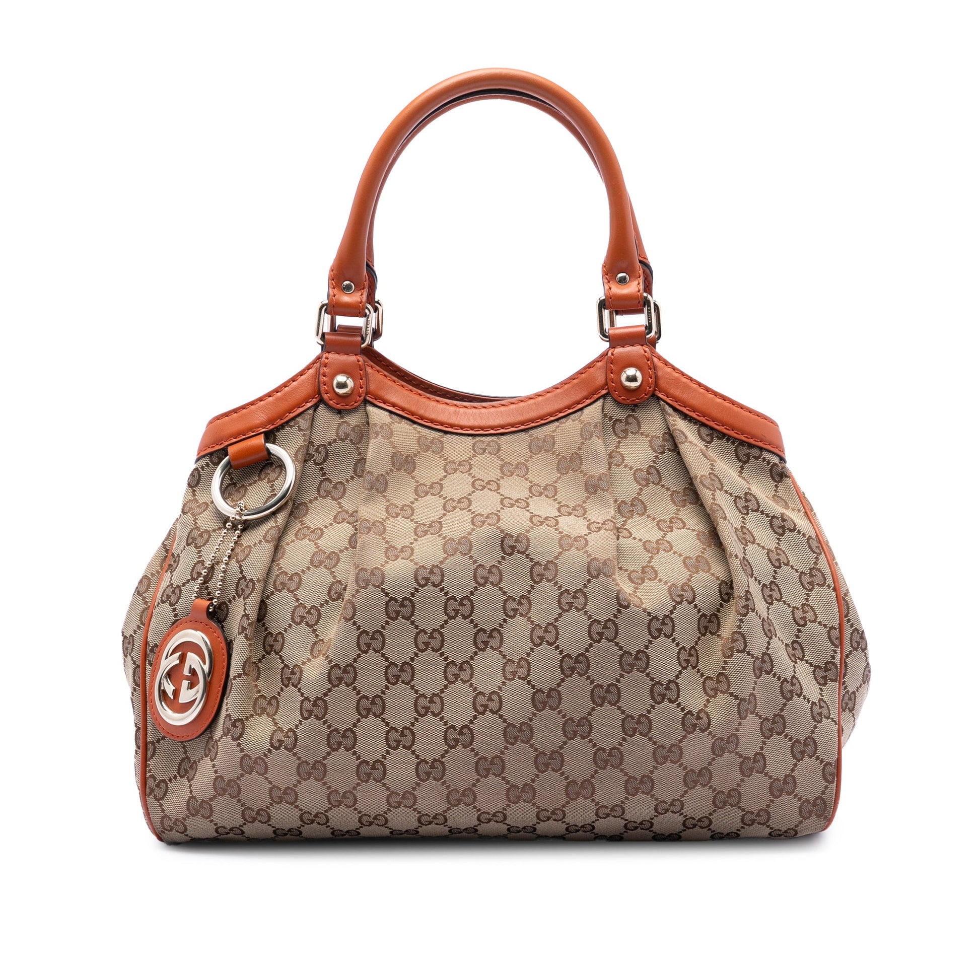 Gucci Medium GG Canvas Sukey Tote