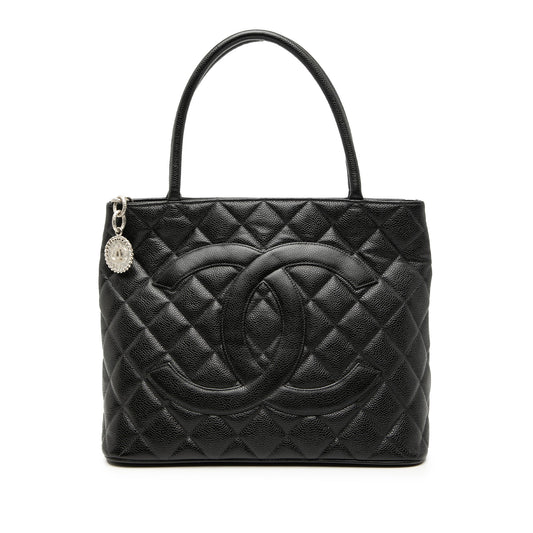 Chanel Caviar Medallion Tote