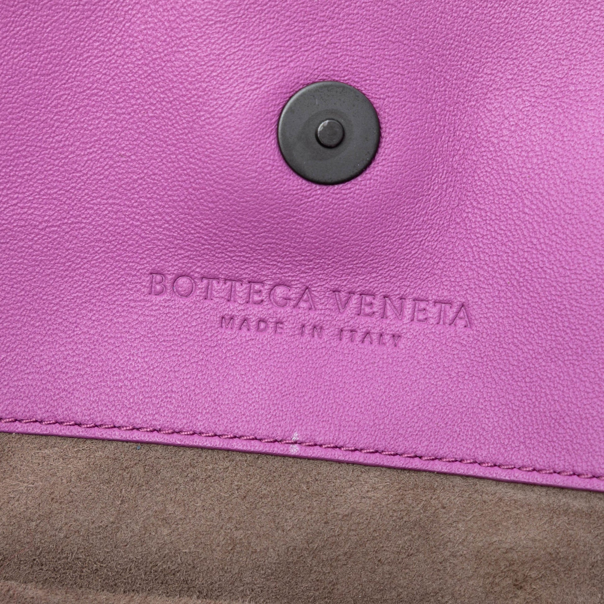 Bottega Veneta Medium Nappa Intrecciato Double Chain Tote