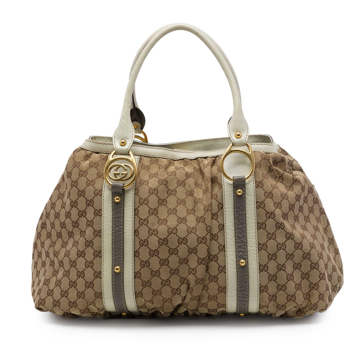 Gucci GG Canvas Interlocking G Tote