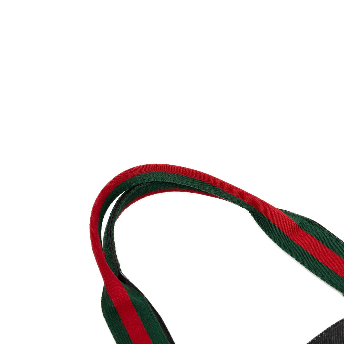 Gucci Denim Web Tote