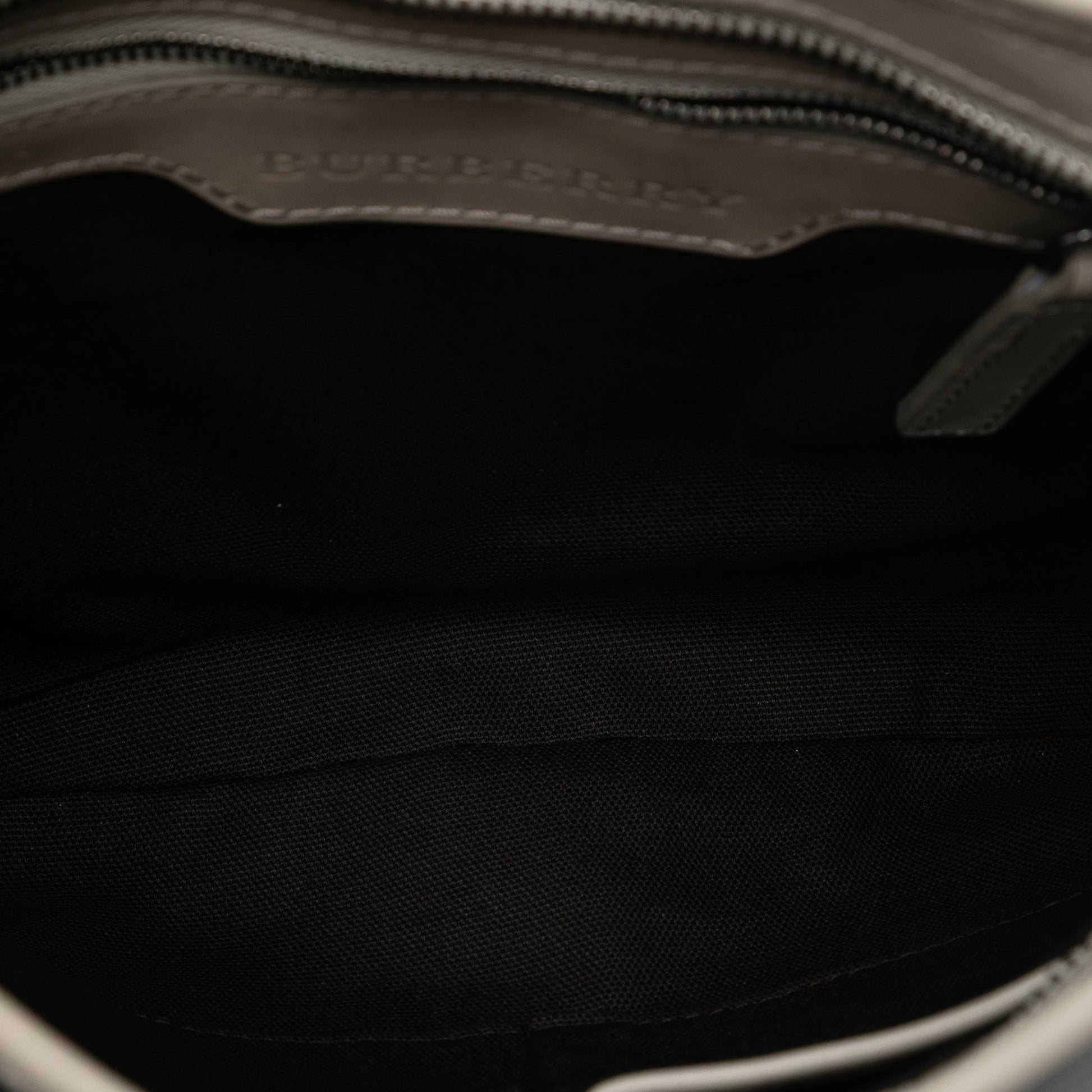 Burberry Smoke Check Coated Canvas Hartham Crossbody
