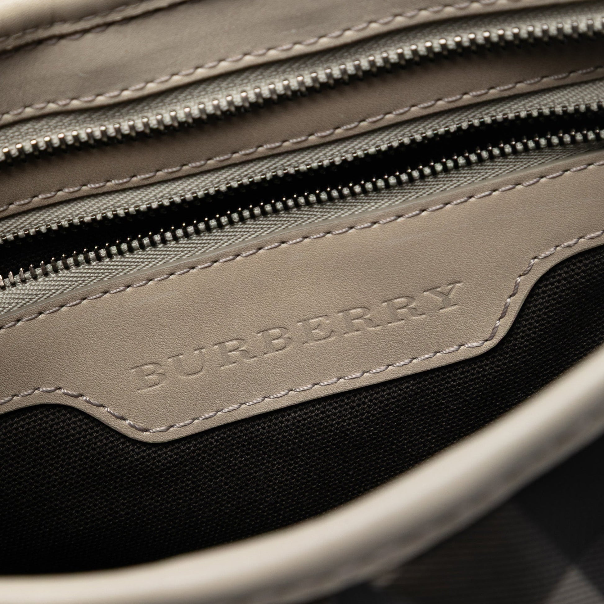 Burberry Smoke Check Coated Canvas Hartham Crossbody