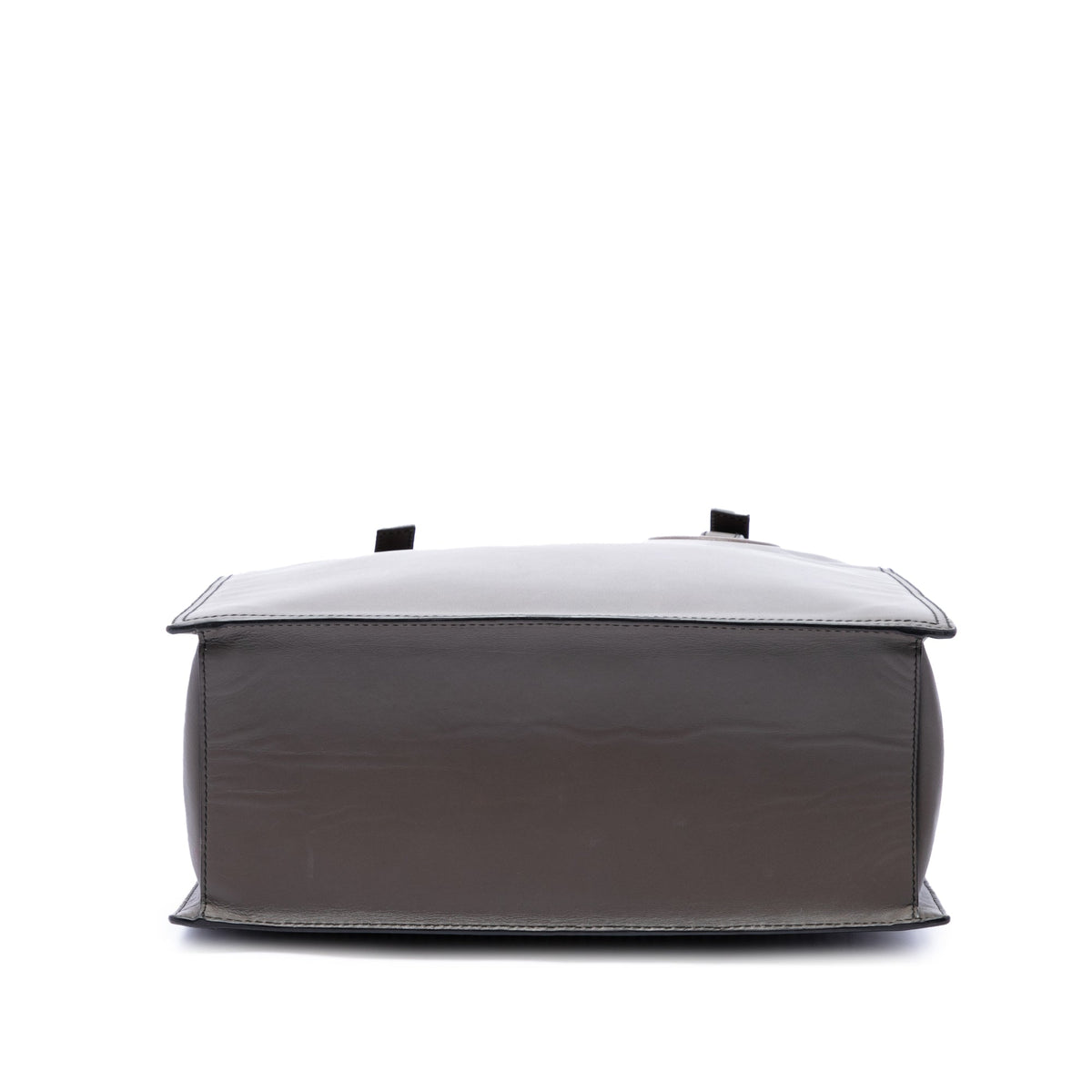 Bottega Veneta Intrecciato Trimmed Leather Oculus Tote — Brown
