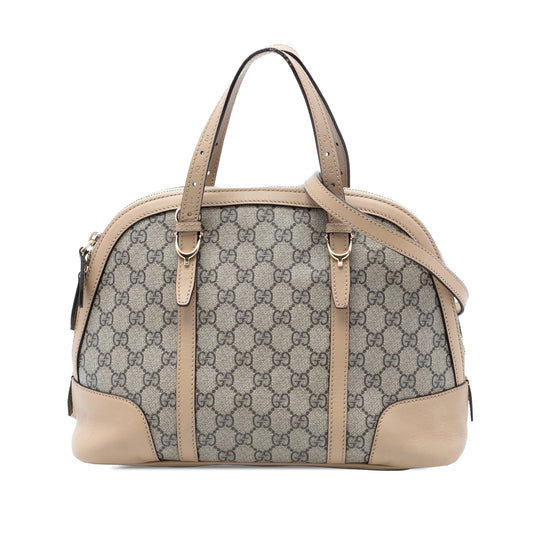 Gucci Small GG Supreme Nice Dome Satchel
