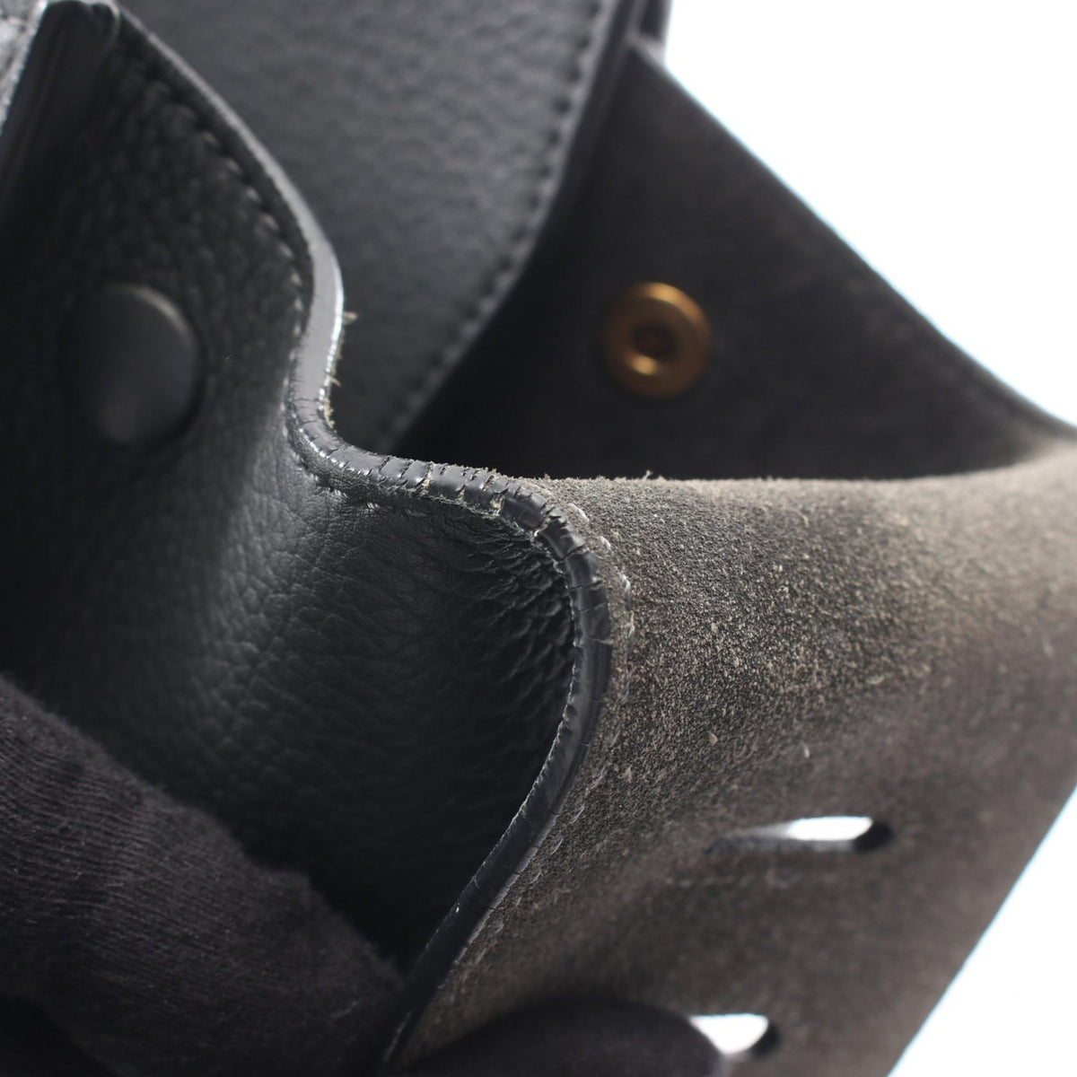 Celine Tie Tote — Gray