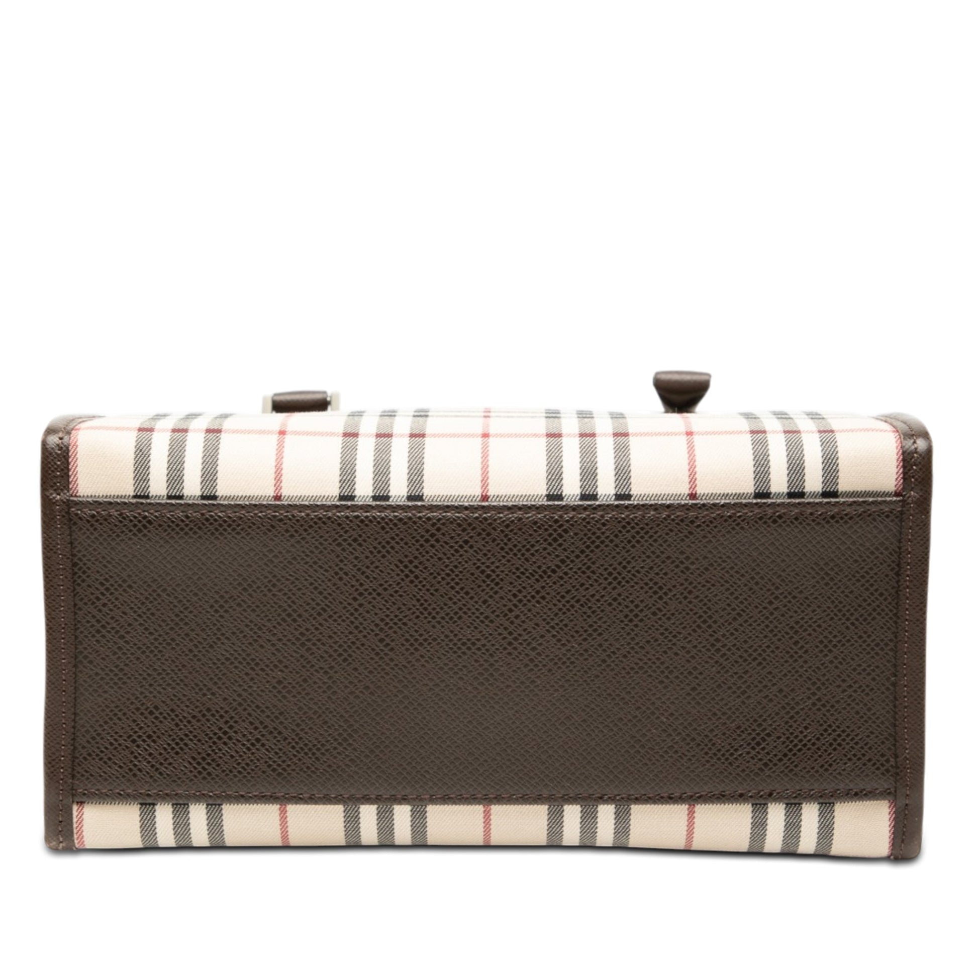 Burberry House Check Canvas Handbag